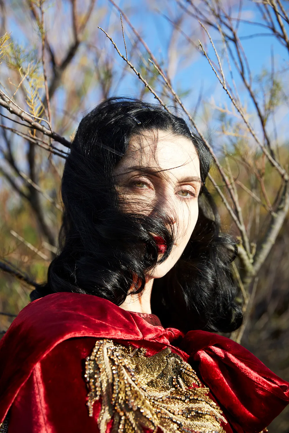 Susie Cave photographed by Dominique Issermann
