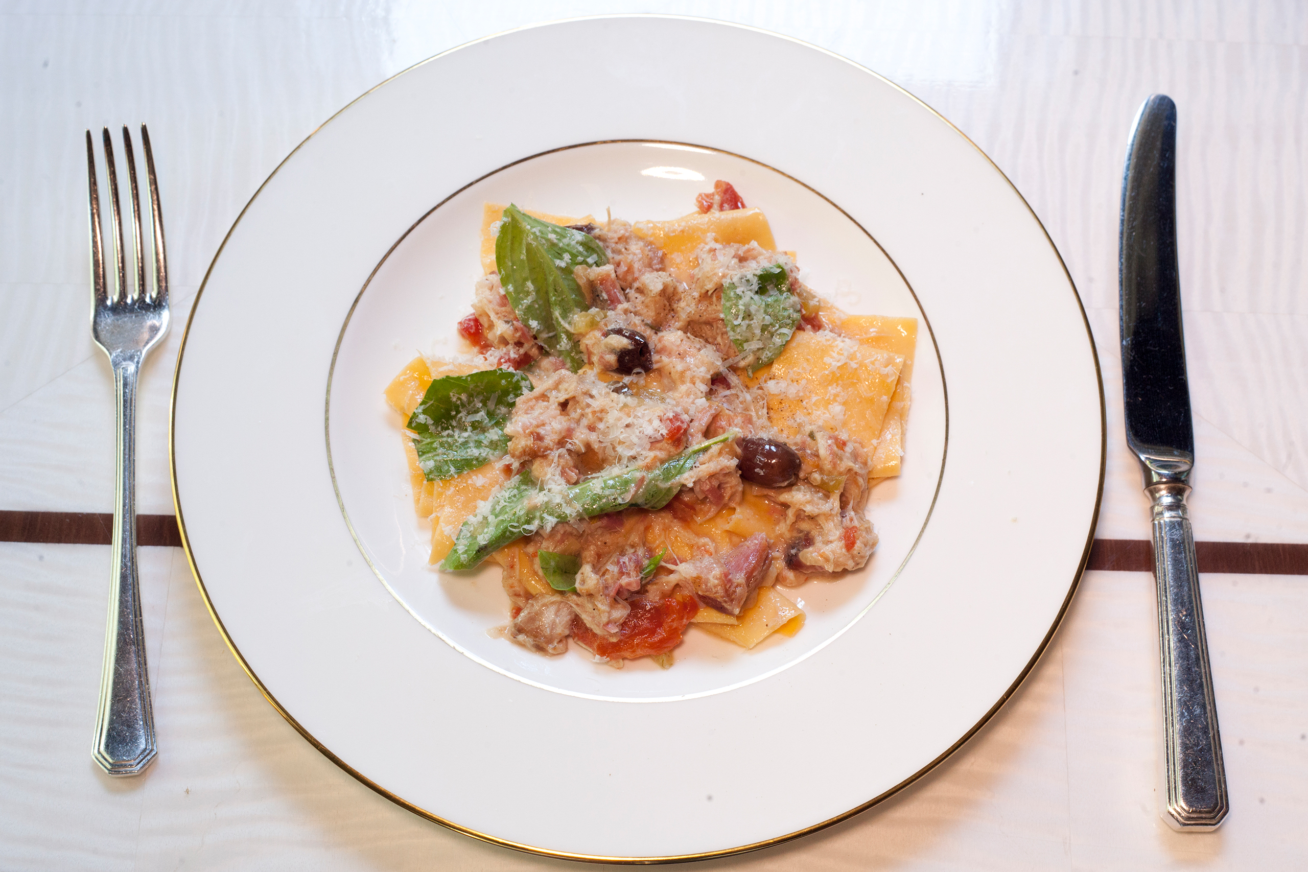 ‘The blandest dish of the night’: potato ravioli