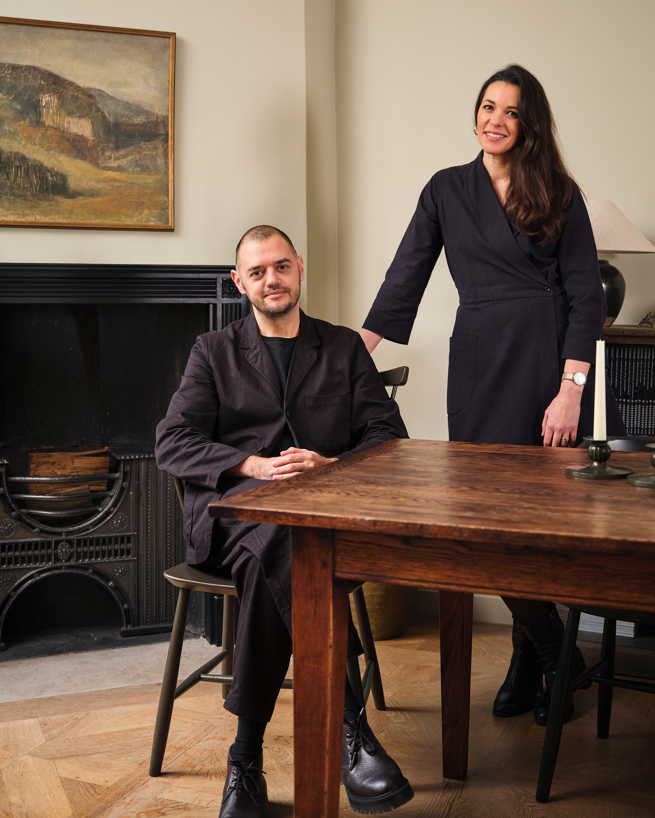 ‘This is the one’: Michelle Bower-West and Paul West at home
