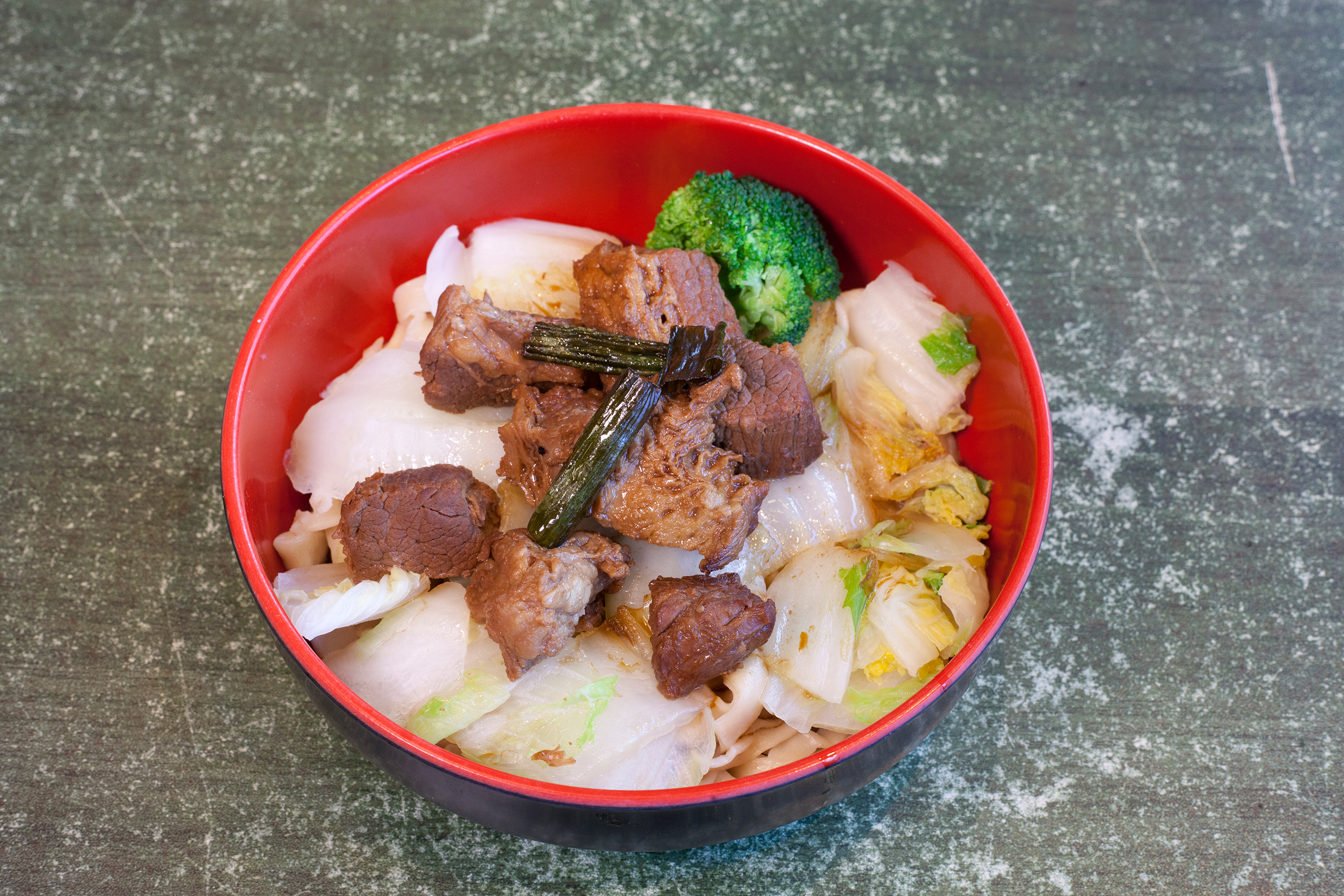 My pick: noodles with scallion oil, soy sauce with beef brisket