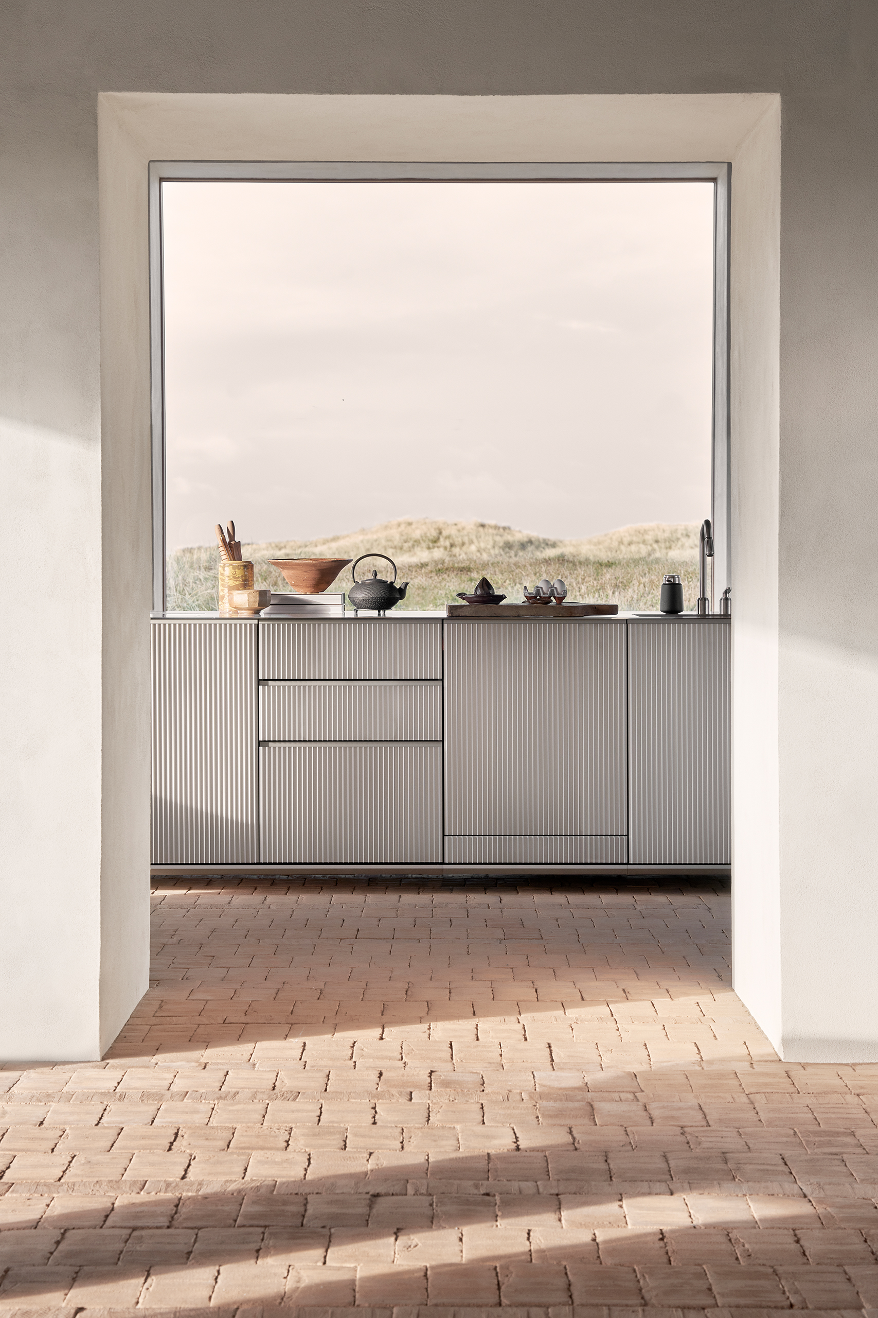 Denmark: The one-room guesthouse is situated in Vangså, a surf town on the storm-struck west coast