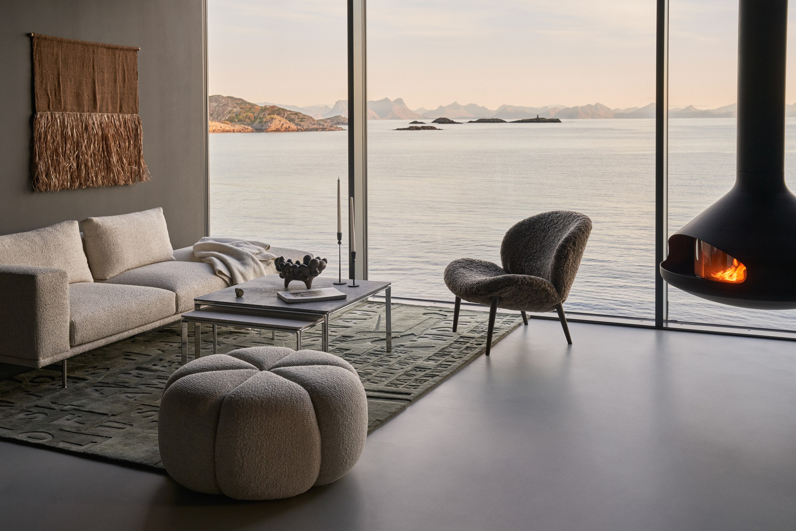 Norway: The guesthouse is erected on stilts on Storemolla island on the wild sea coast