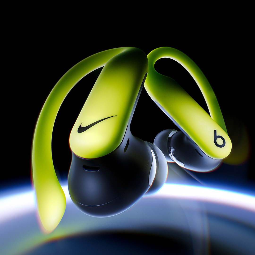 The beat goes onBeats and Nike new limited-edition collaboration: Powerbeats Pro 2 – Nike Special Edition, sees Nike’s high-energy Volt colour palette paired with Powerbeats Pro 2. The collab bridges the gap between sport and street style, designed for athletes and fitness enthusiasts. Notably, the earbuds come with active noise -cancellation, secure-fit ear hooks and an IPX4 rating, ensuring resistance to sweat and water. Presented in a matte black, volt-speckled charging case.  £249.99,  Powerbeats Pro 2 – Nike Special Edition