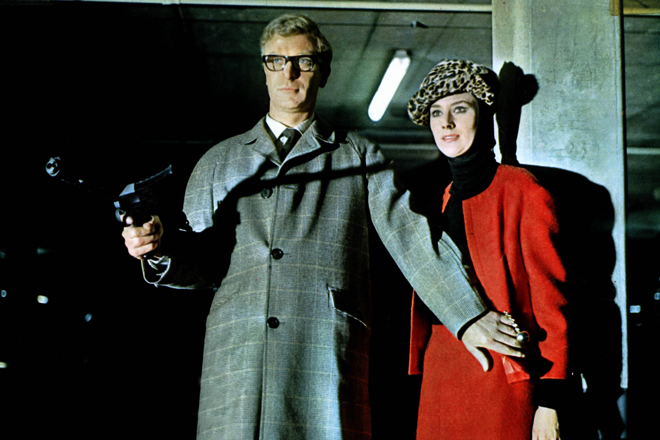 Michael Caine and Sue lloyd in The Ipcress File, 1965