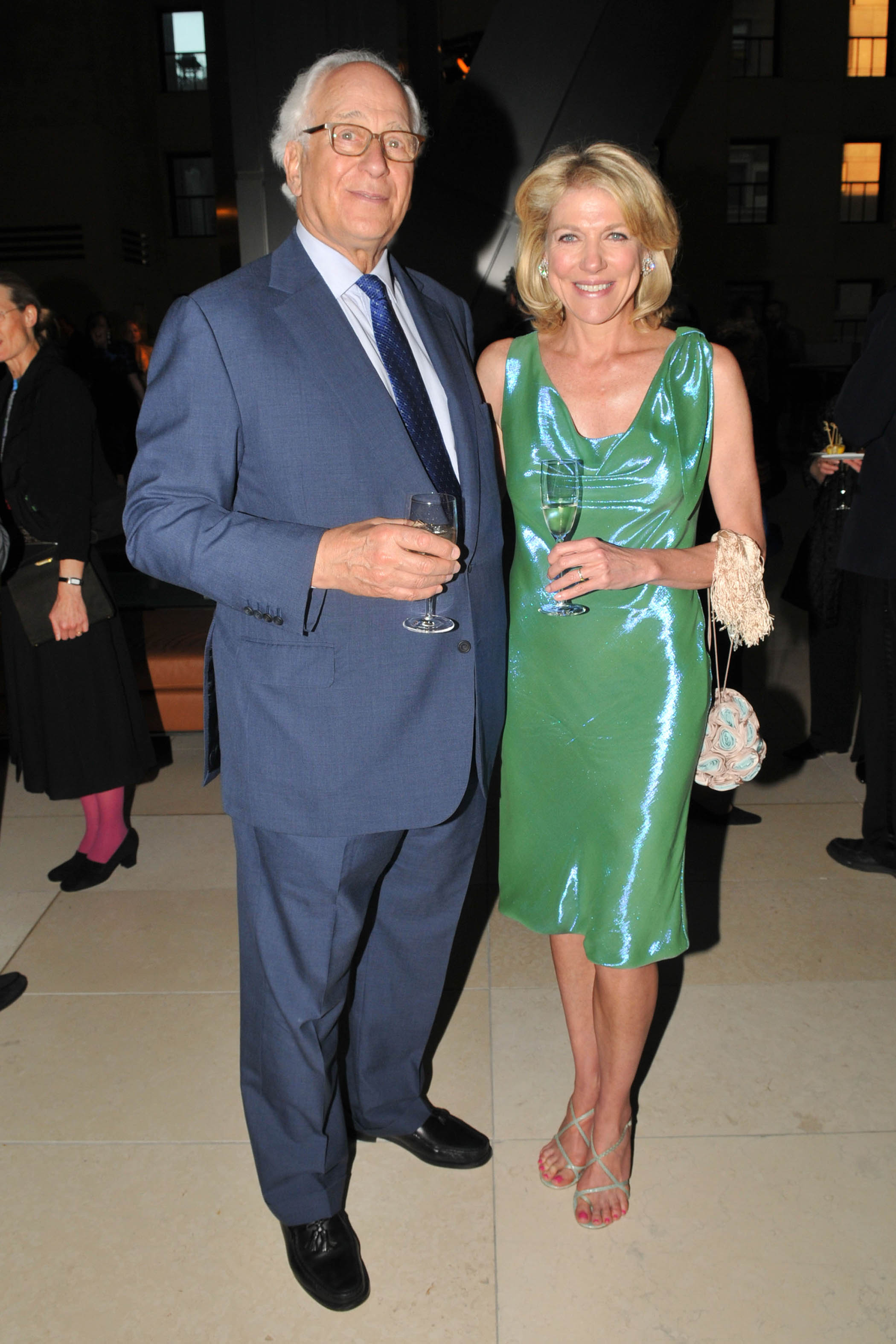 Evelyn de Rothschild and Lynn Forester de Rothschild in 2010