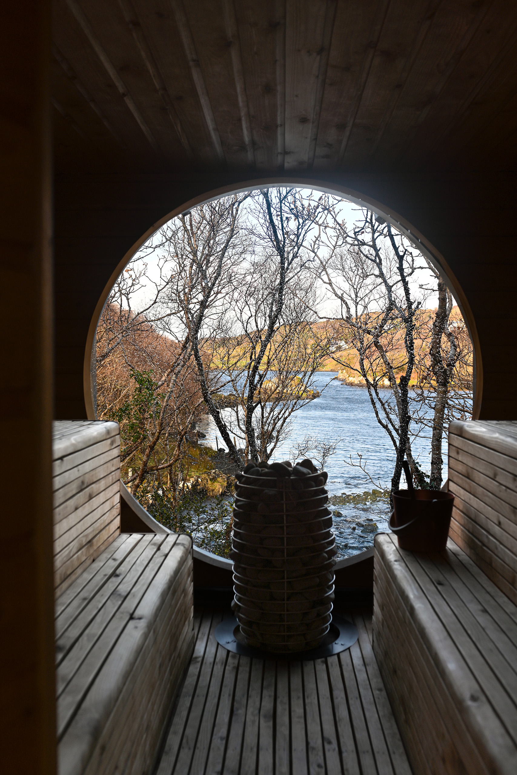 Hot spot: the sauna at Fernwood