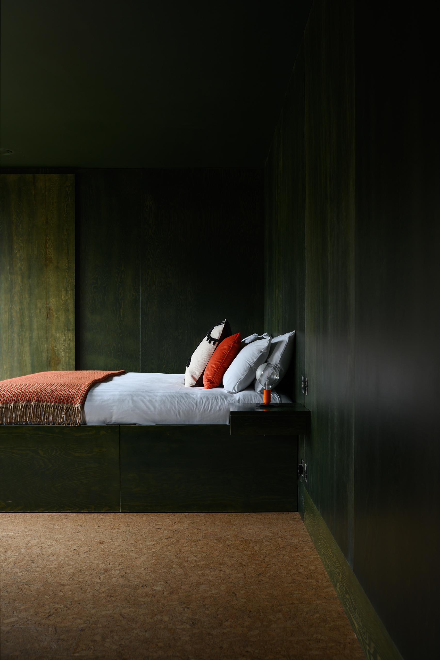 Deep sleep: there are three guest cabins at Fernwood