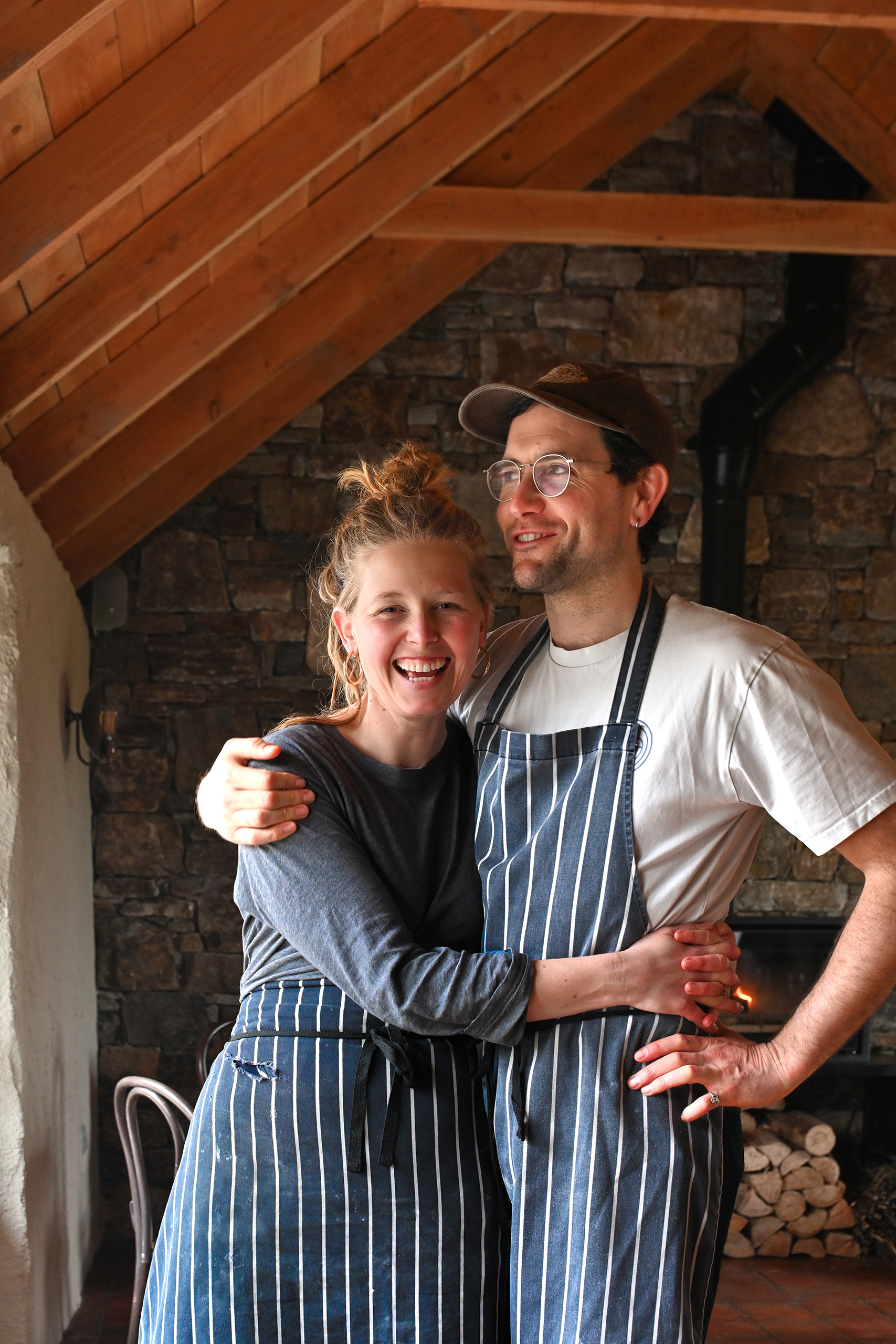 Cupboard love: chefs Katie Sanderson and Jasper O’Connor