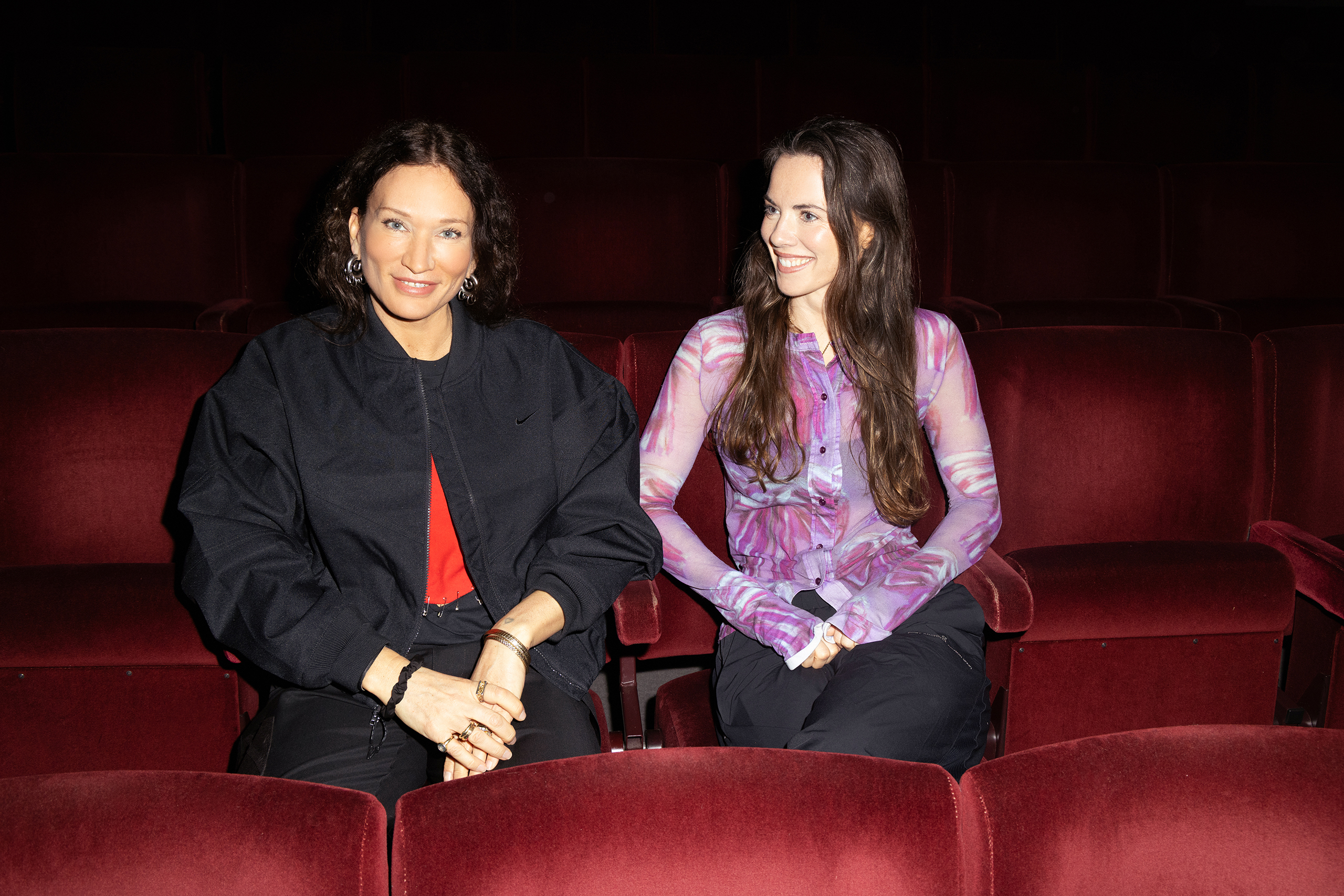 ‘You can’t make somebody; you just work with what they bring’: Kennedy, left, with Moore