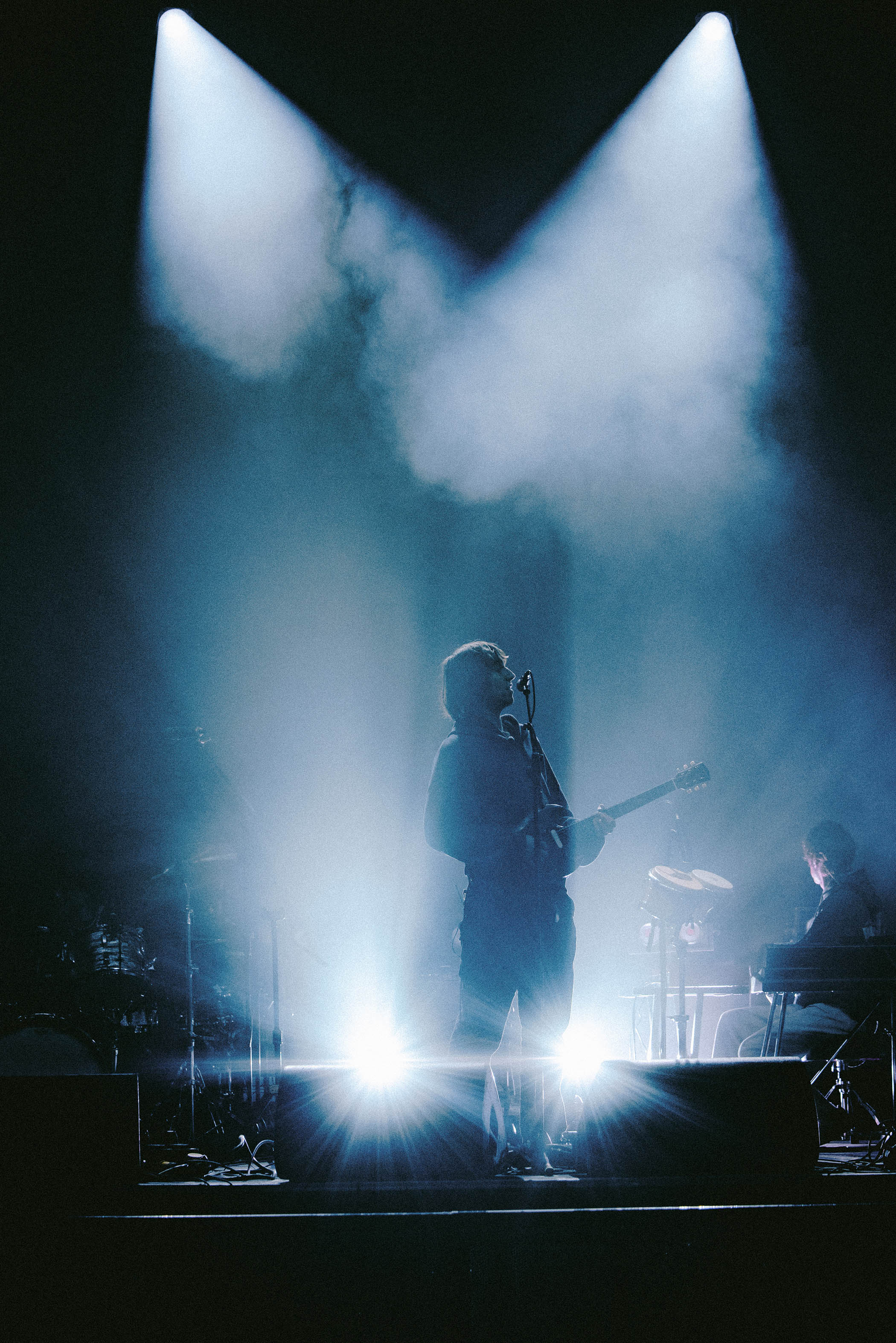 ‘The band are backlit throughout most of the gig. The focus is on the songs’: frontman Cameron Winter