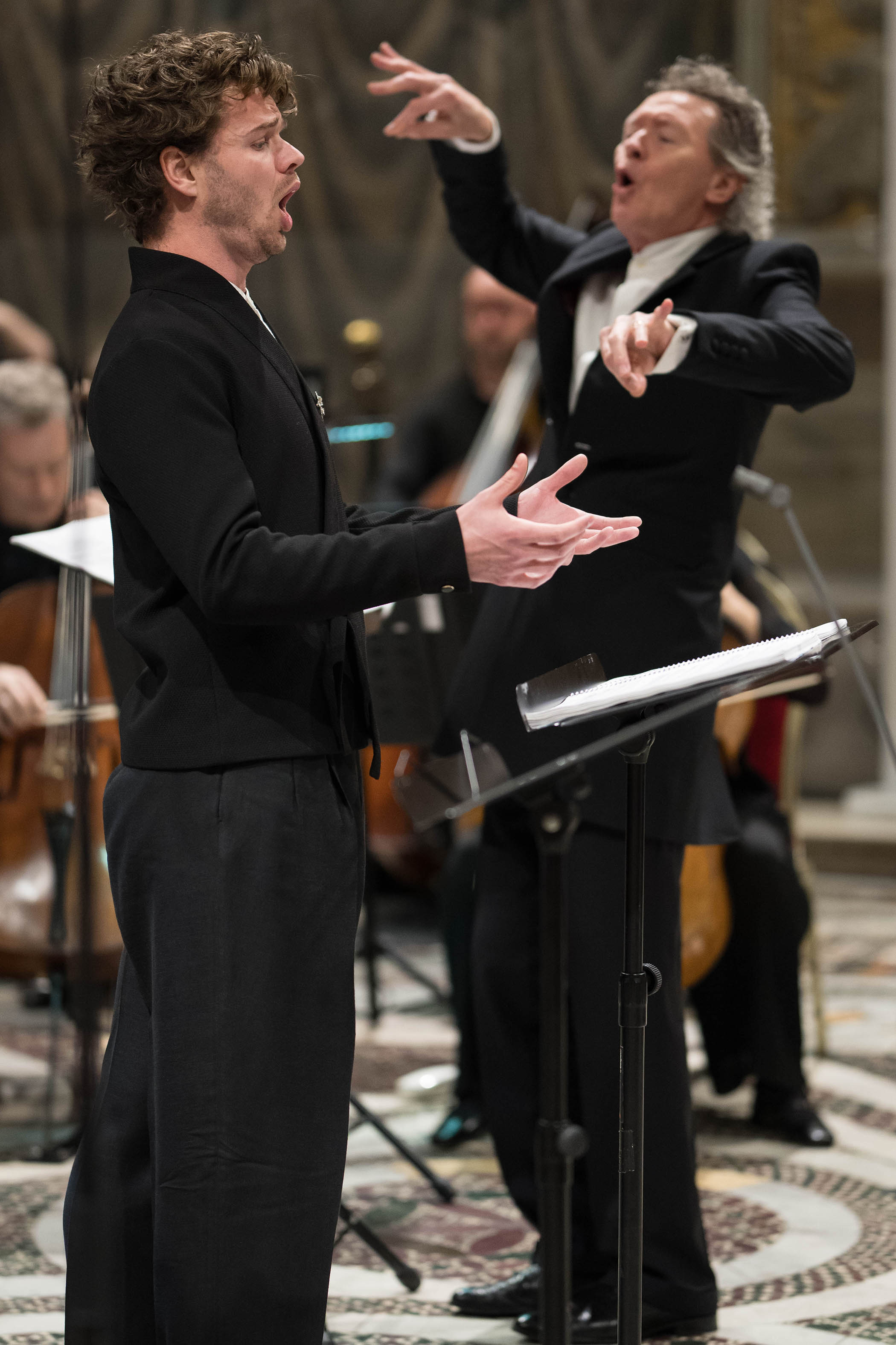 The outstanding young tenor Matthew McKinney