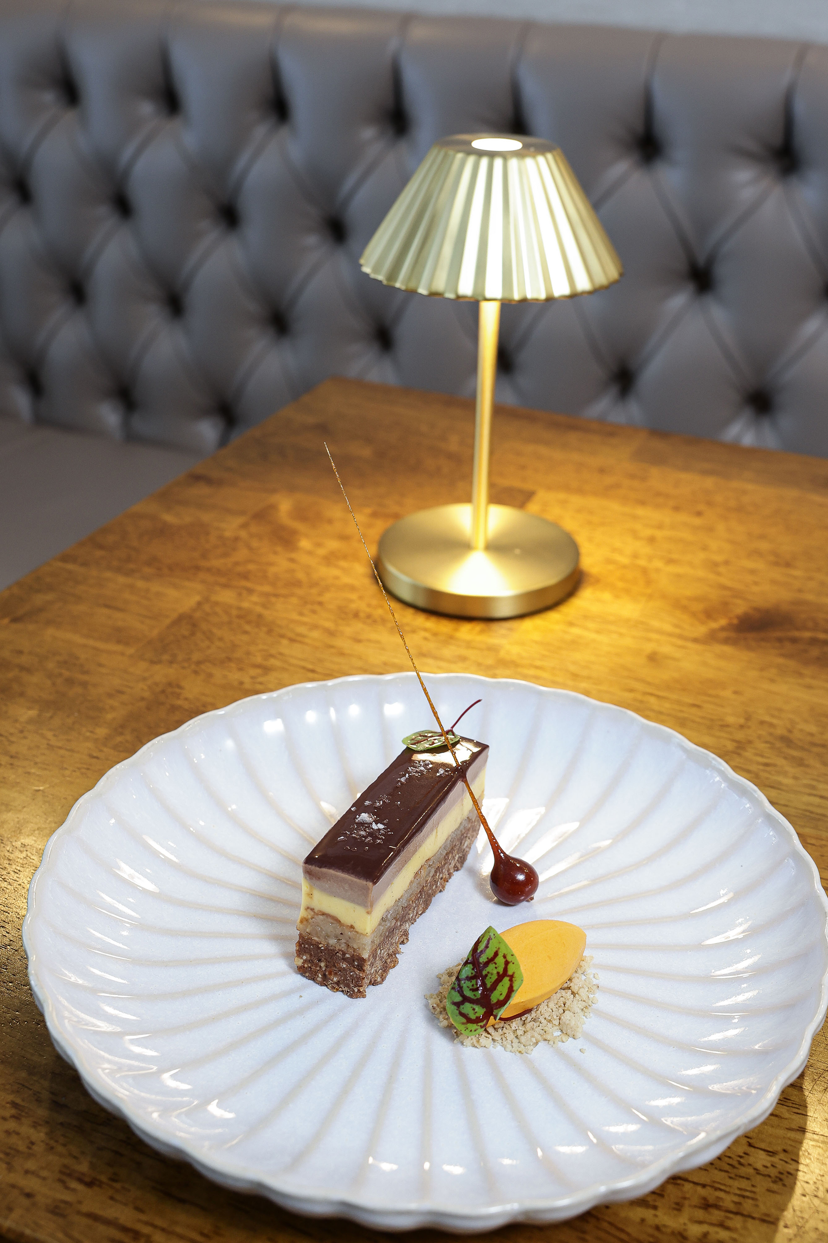 ‘Nutty textures that deserved to be savoured’: the hazlenut entremet