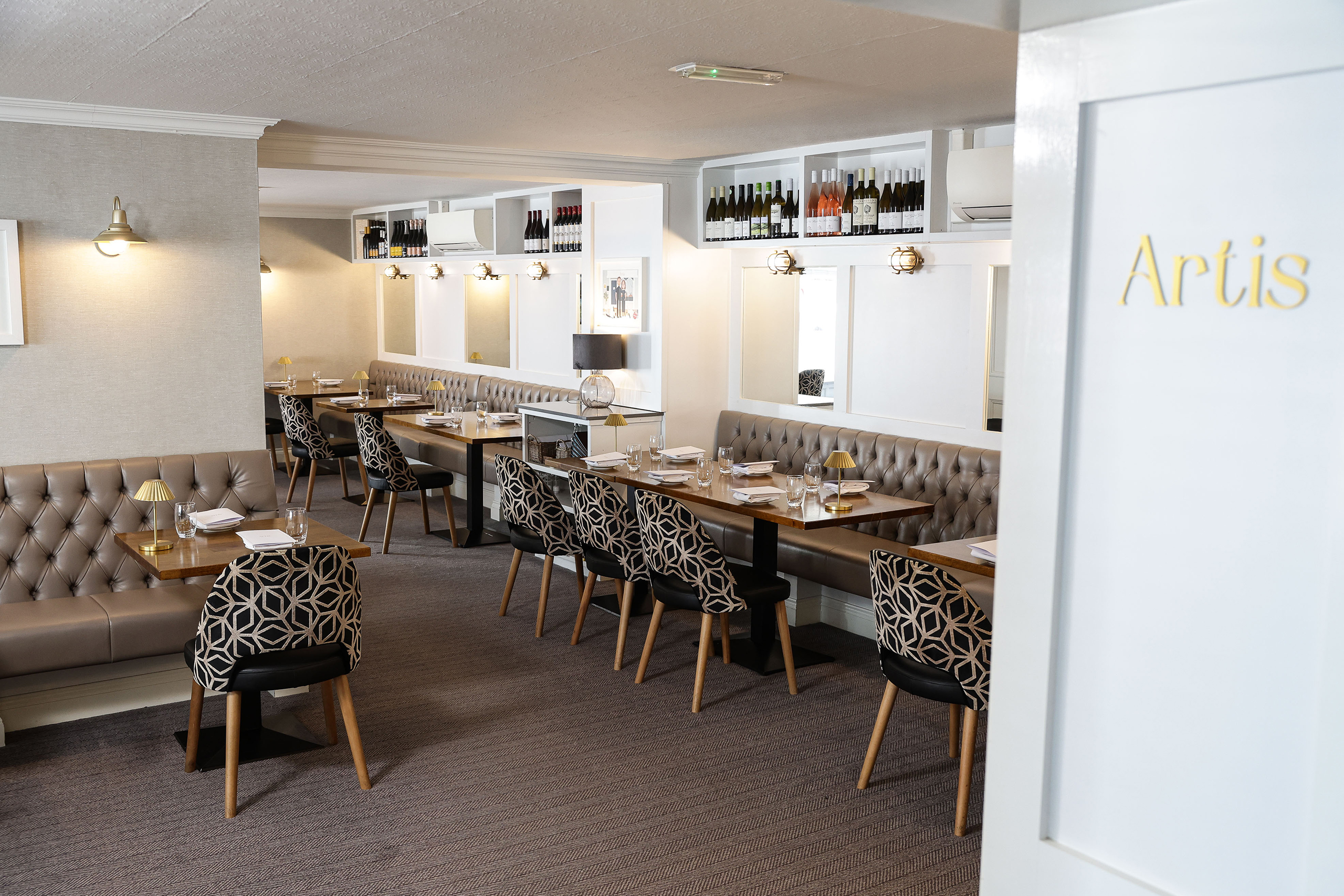 Artis and crafts movement: ‘the beautifully dressed dining room is located in the Craft Village, a delightful oddity in Derry’s city centre’