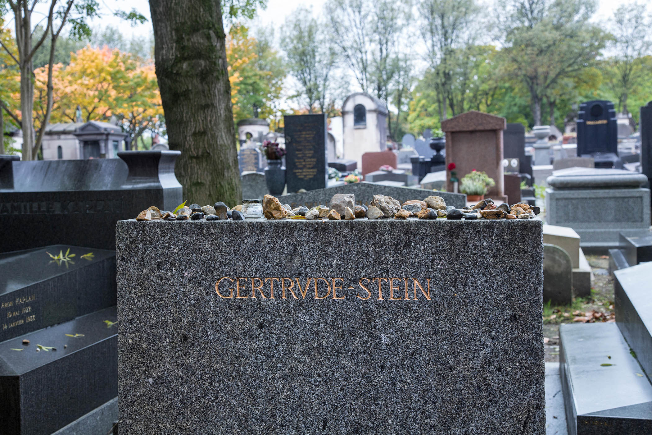 Gertrude Stein’s grave