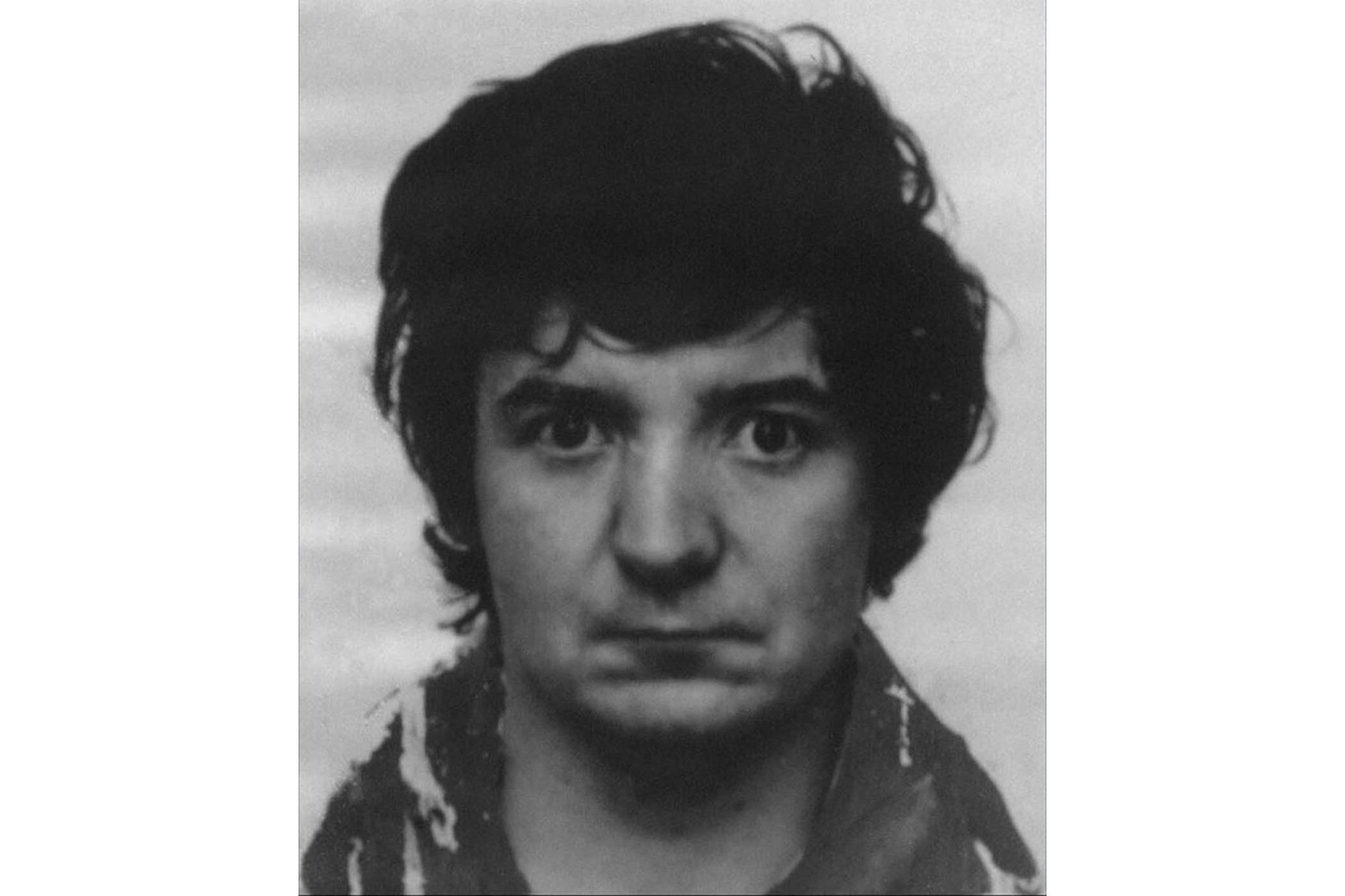 Peter Sullivan’s headshot taken in 1986 by Merseyside Police.