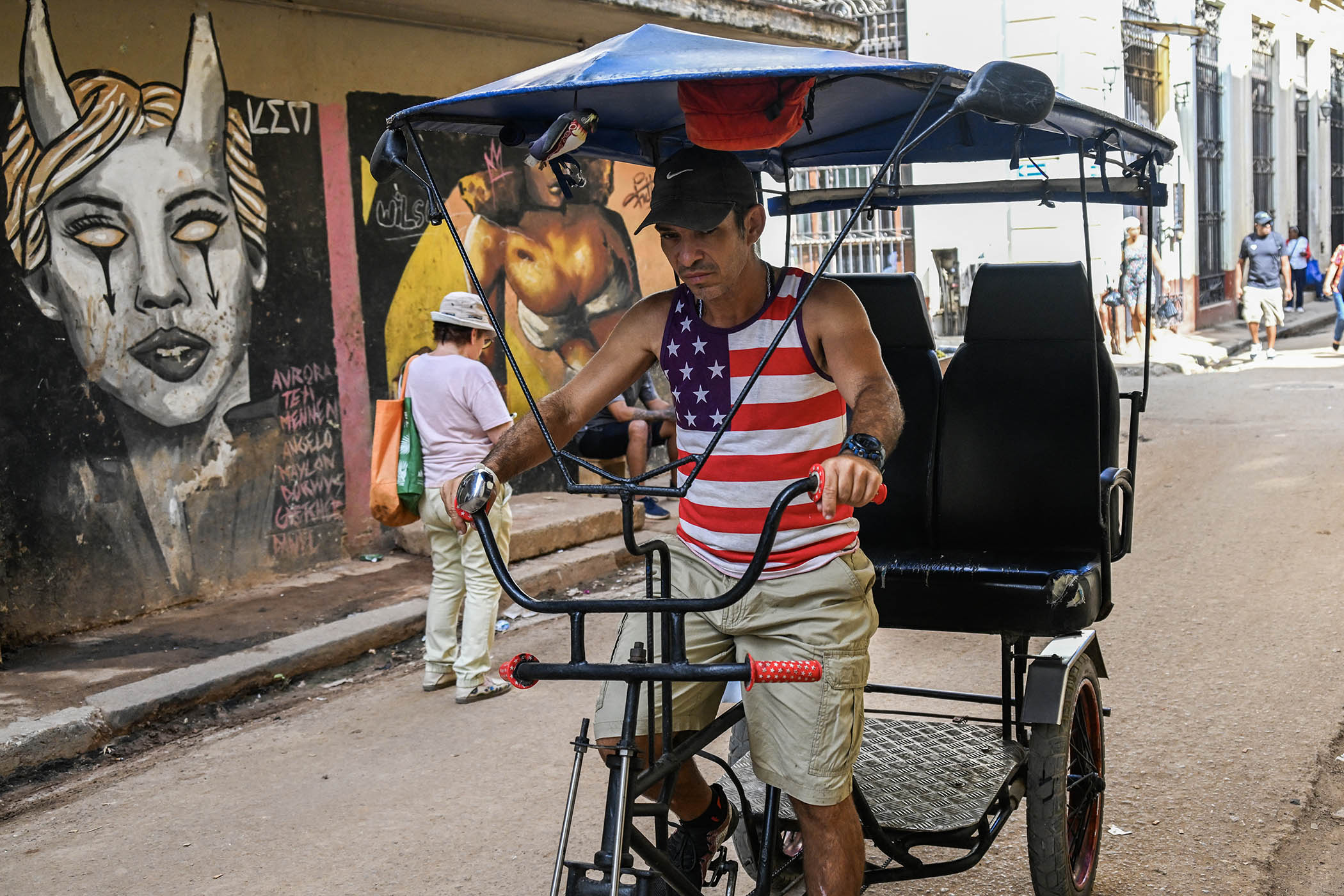 The streets of Havana this month