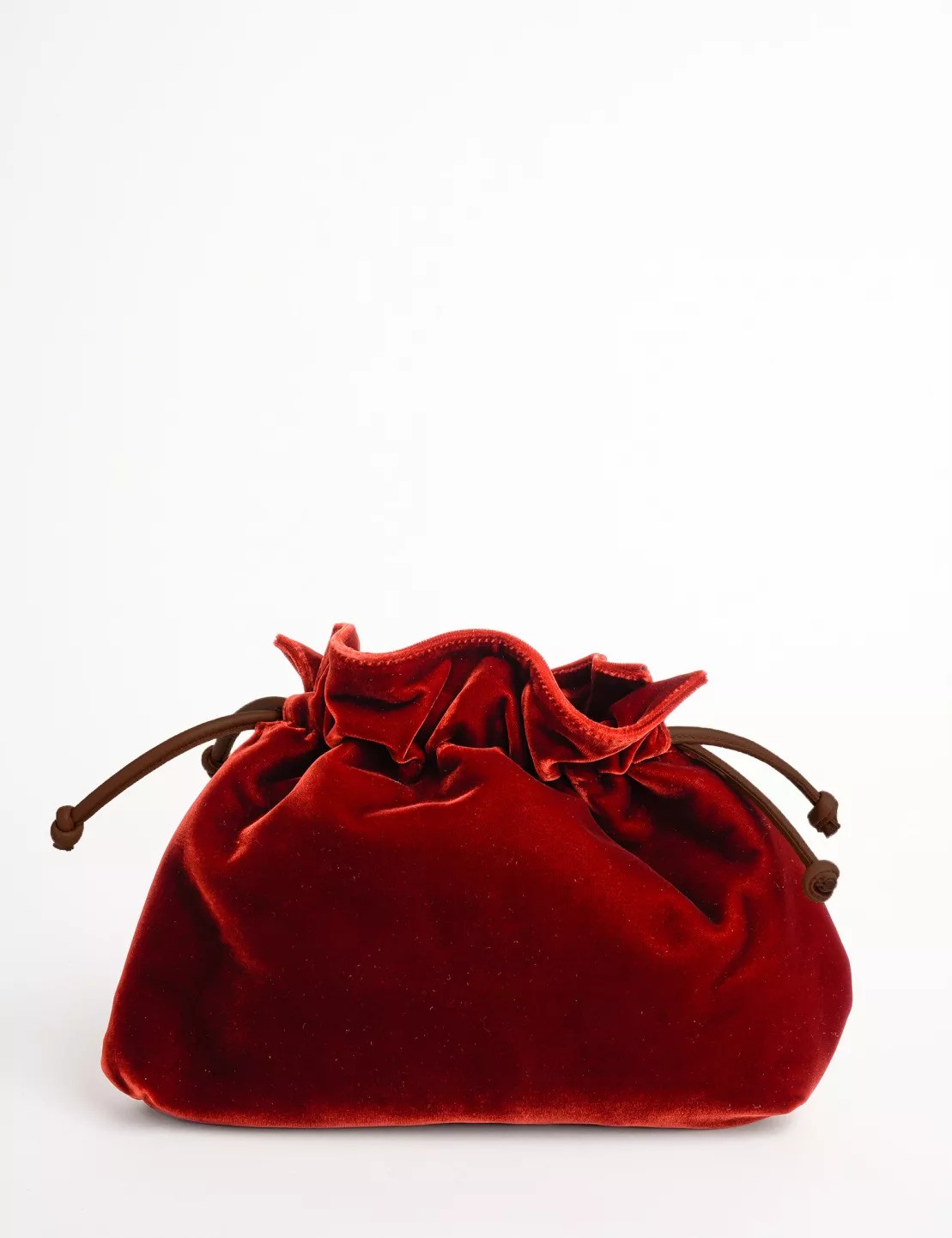 Velvet bag, £159, Penelope Chilvers