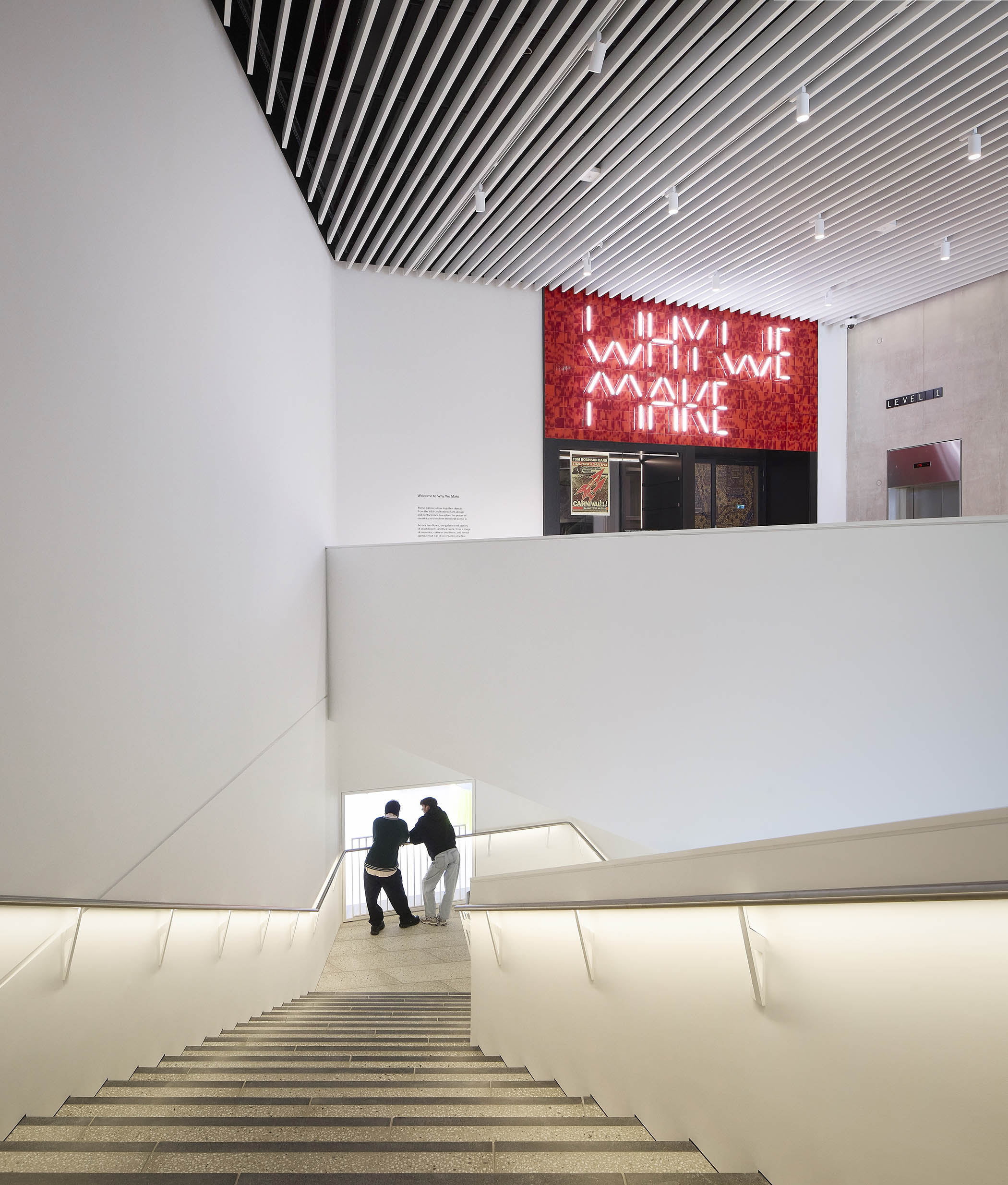 V&A East’s ‘long and wandering’ staircase