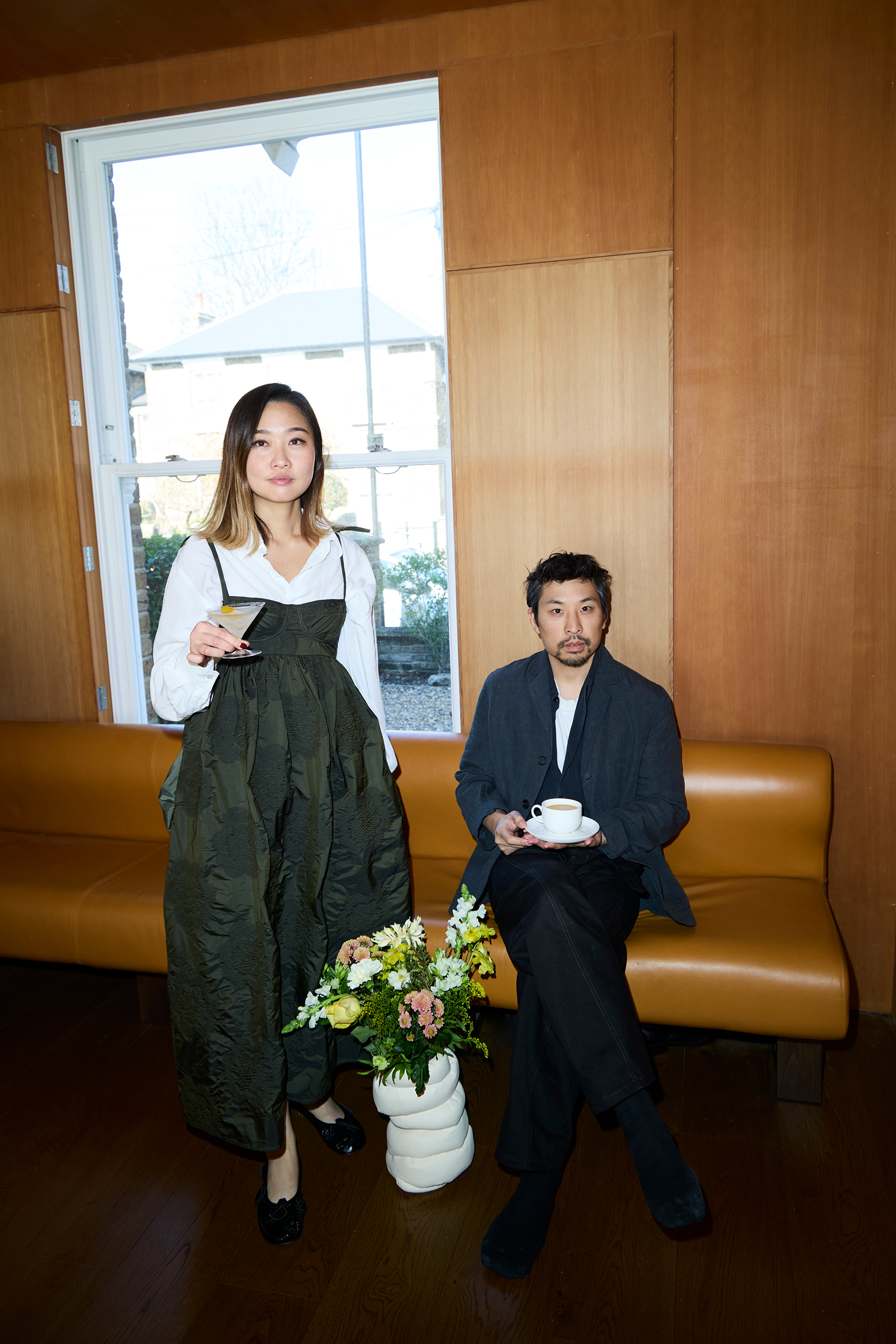 ‘You’ve got to do it properly’: Erchen Chang, fan of an English fry-up, with her husband Shing Tat Chung