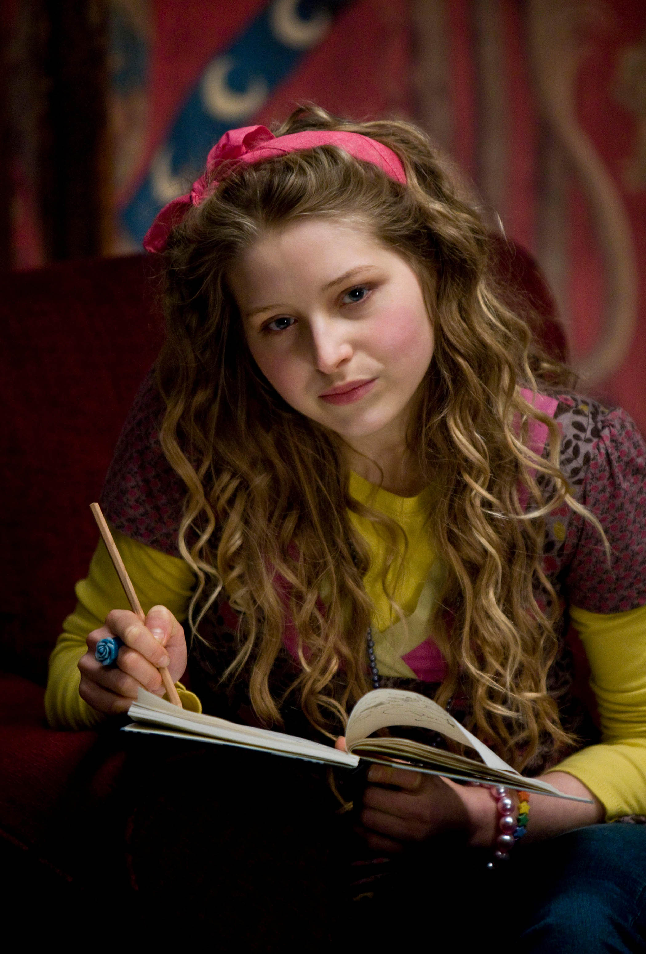 Working her magic: as Lavender Brown in Harry Potter. ‘It feels dangerous when you start earning more from plaiting your hair than acting’