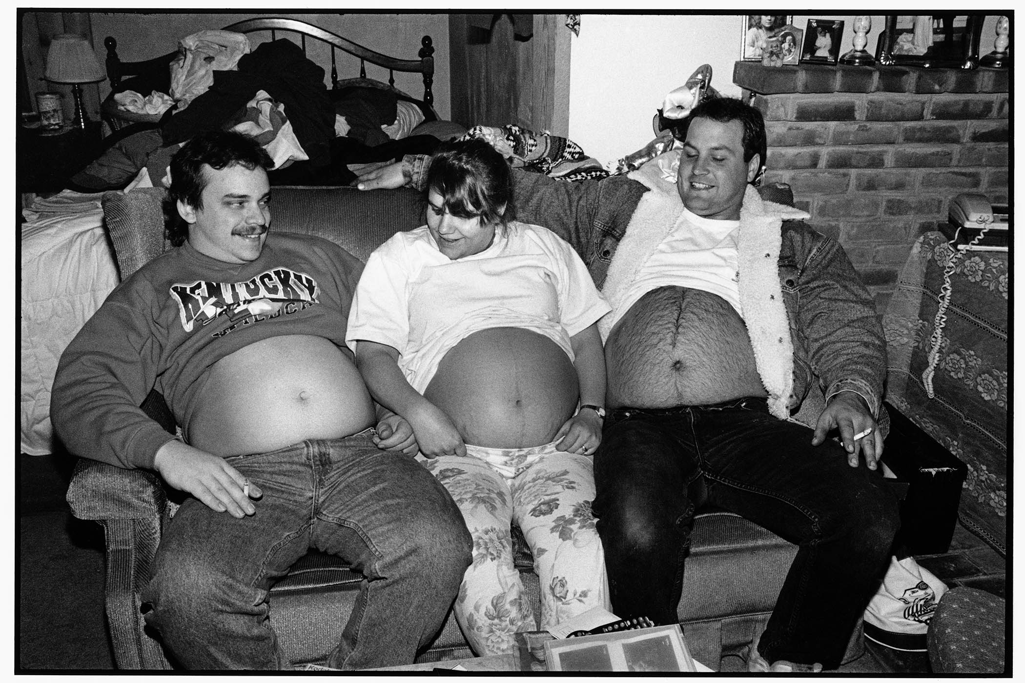 ‘Mary, nine months pregnant’