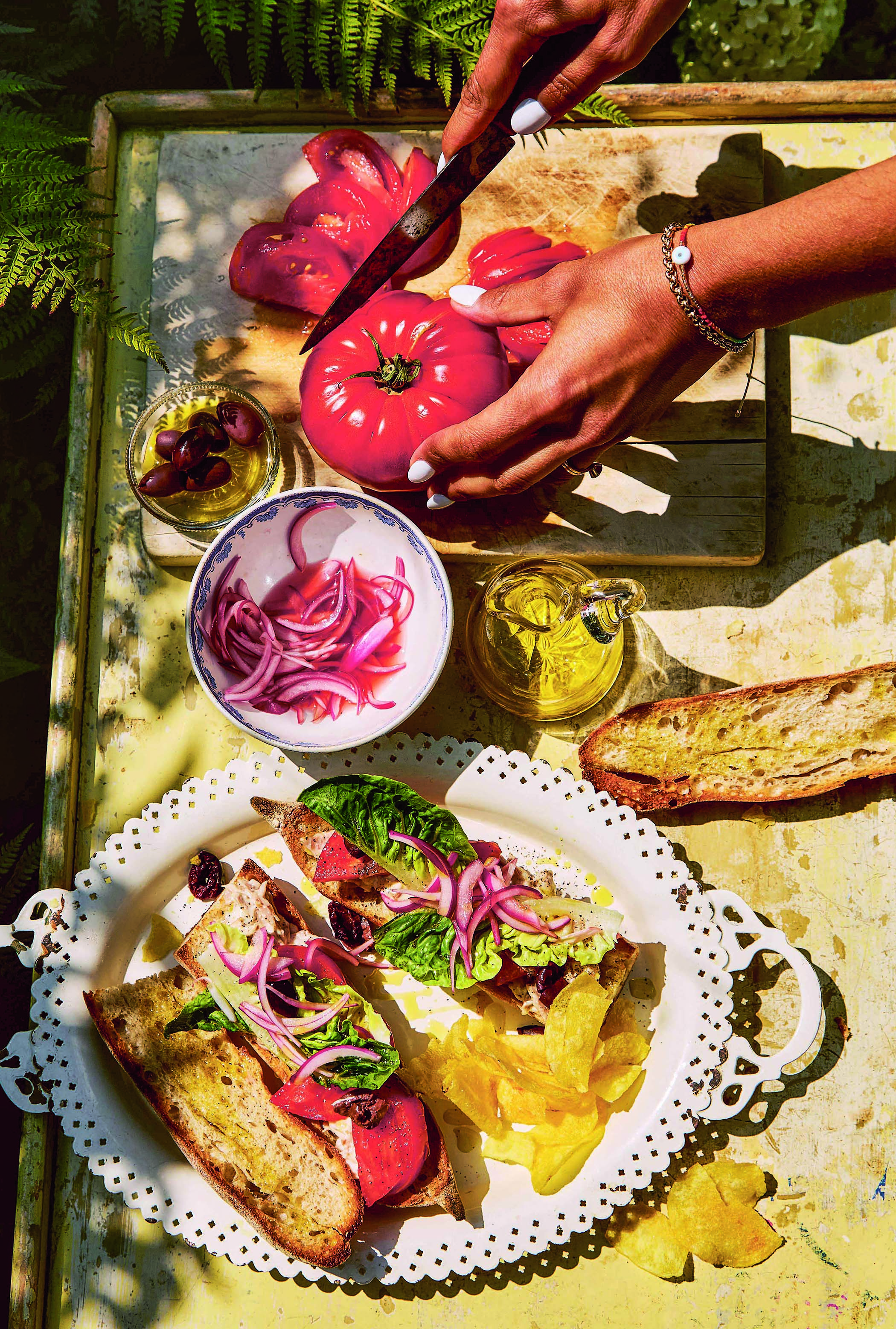‘I love this on so many levels’: tuna niçoise baguette