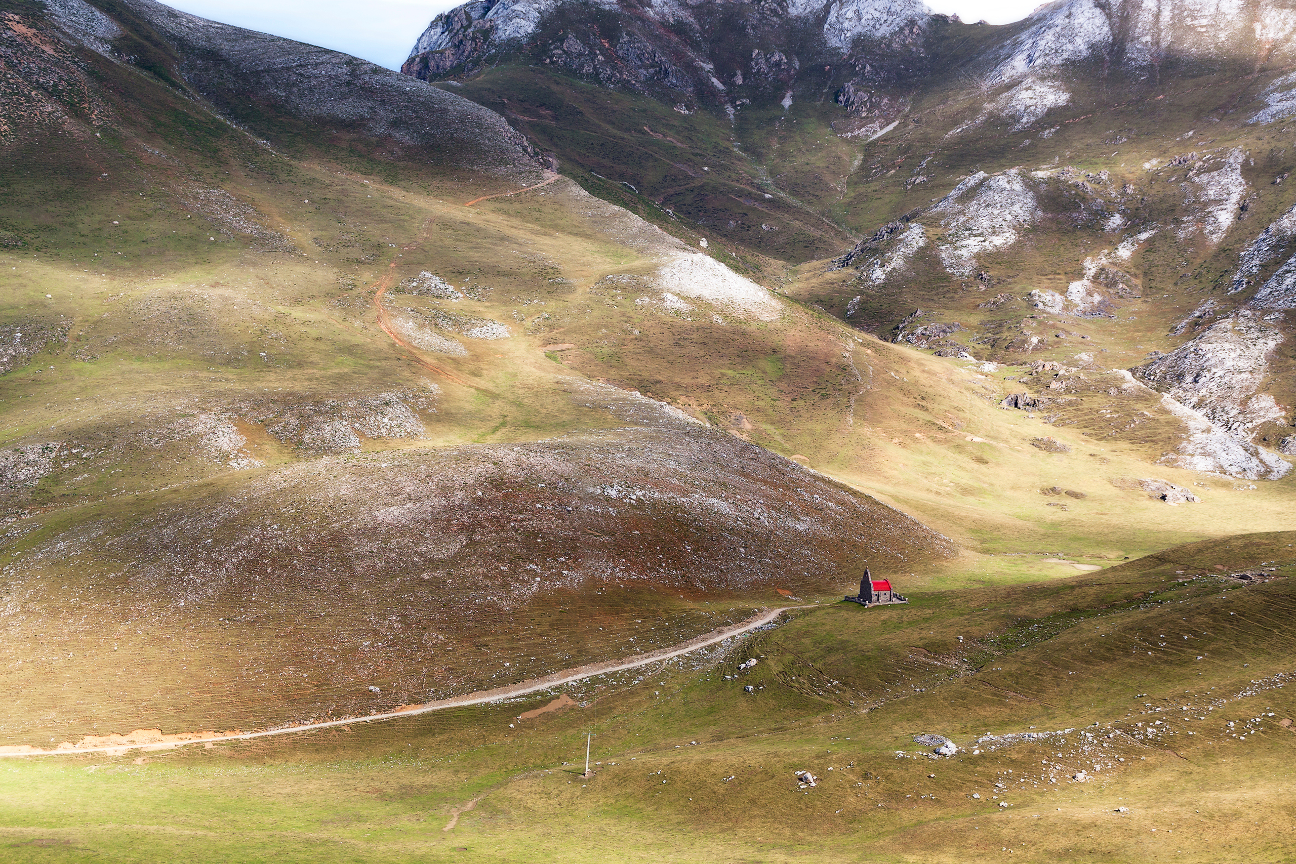 Big country: a mountain shelter