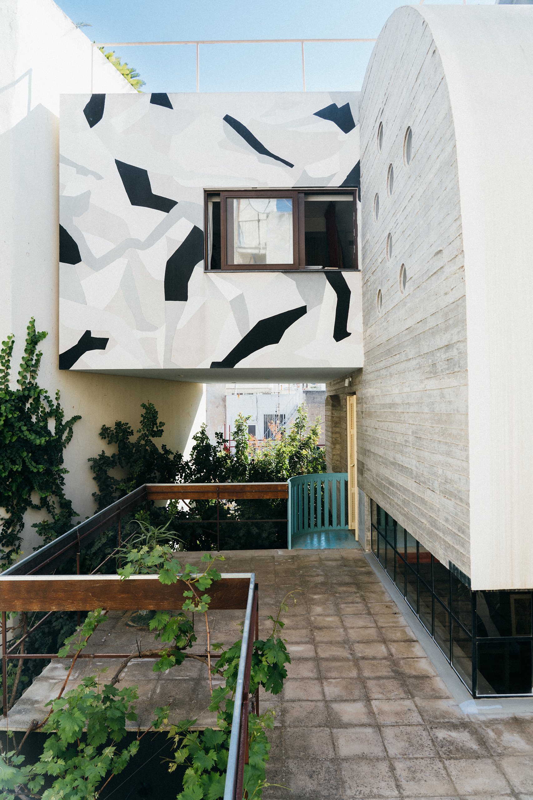 To make their mark, the couple demolished windows and moved walls