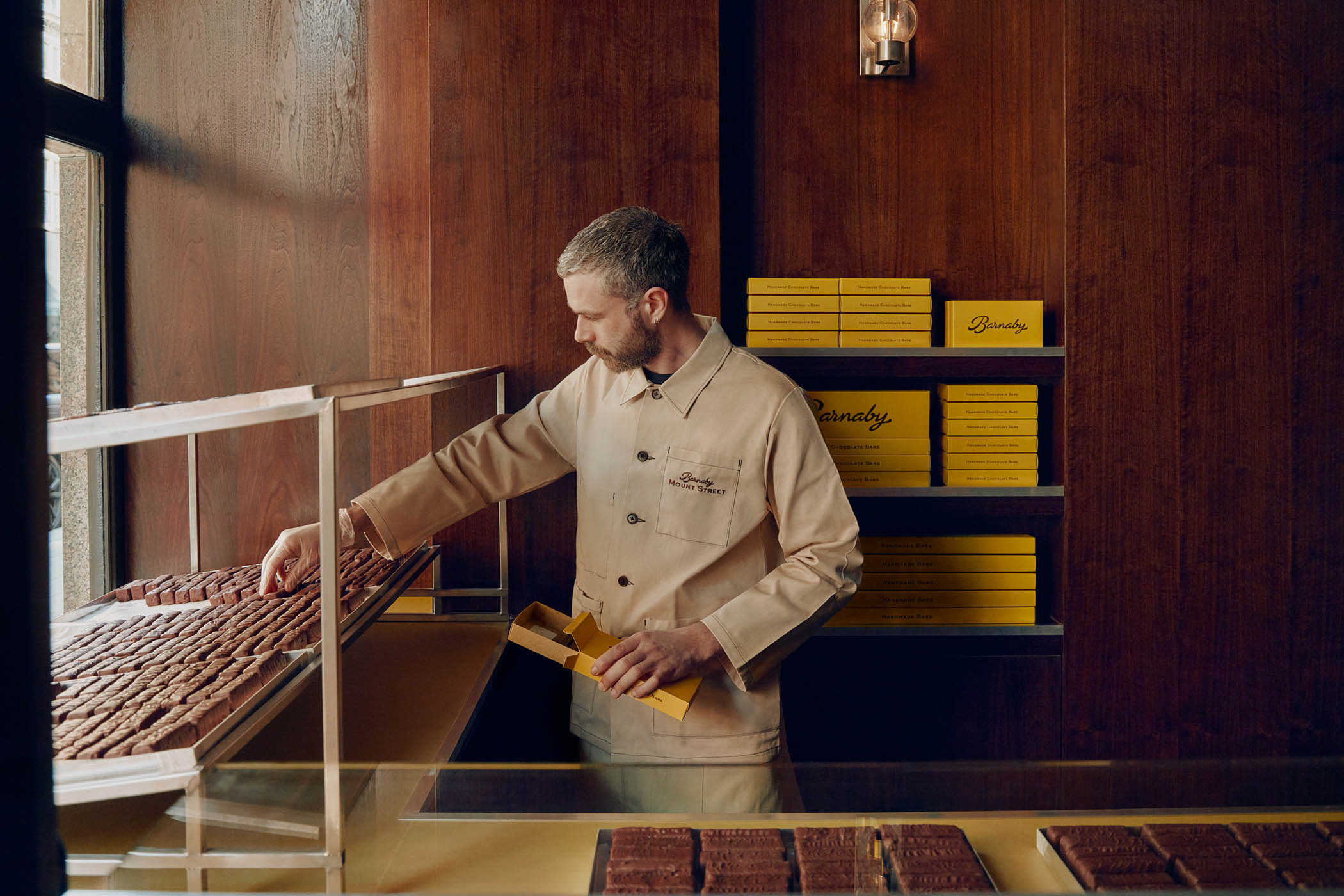 Raising the bar: a chocolate shop like no other