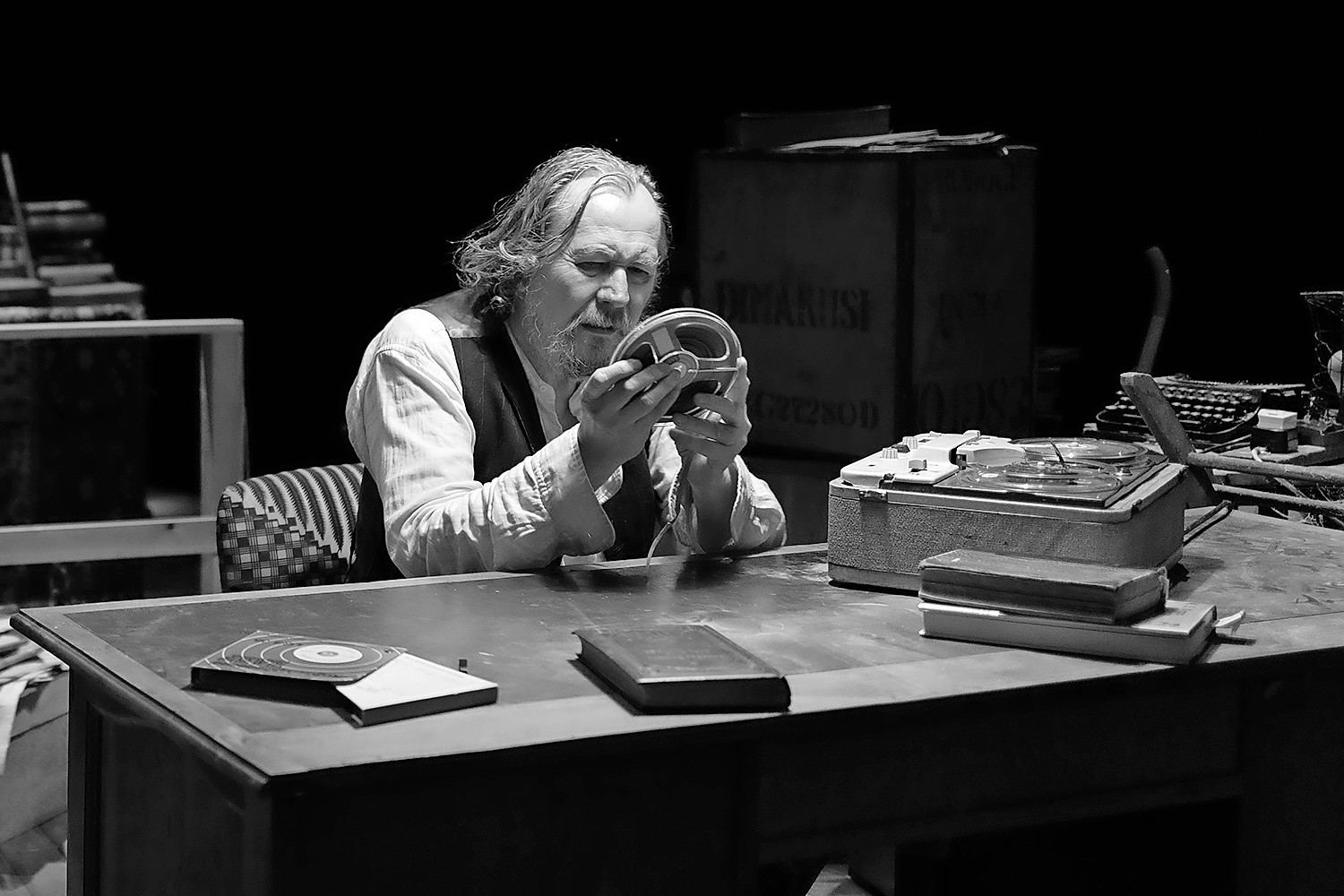 Gary Oldman is extraordinary in Krapp’s Last Tape