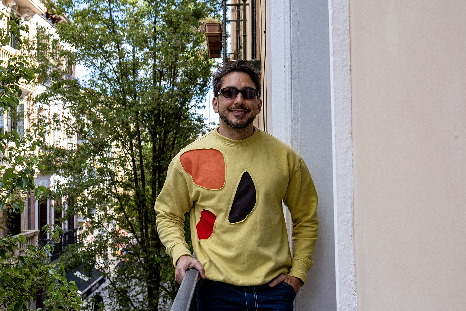 Venezuelan Victor Rocha Laporta says his estate agency is flourishing in Madrid