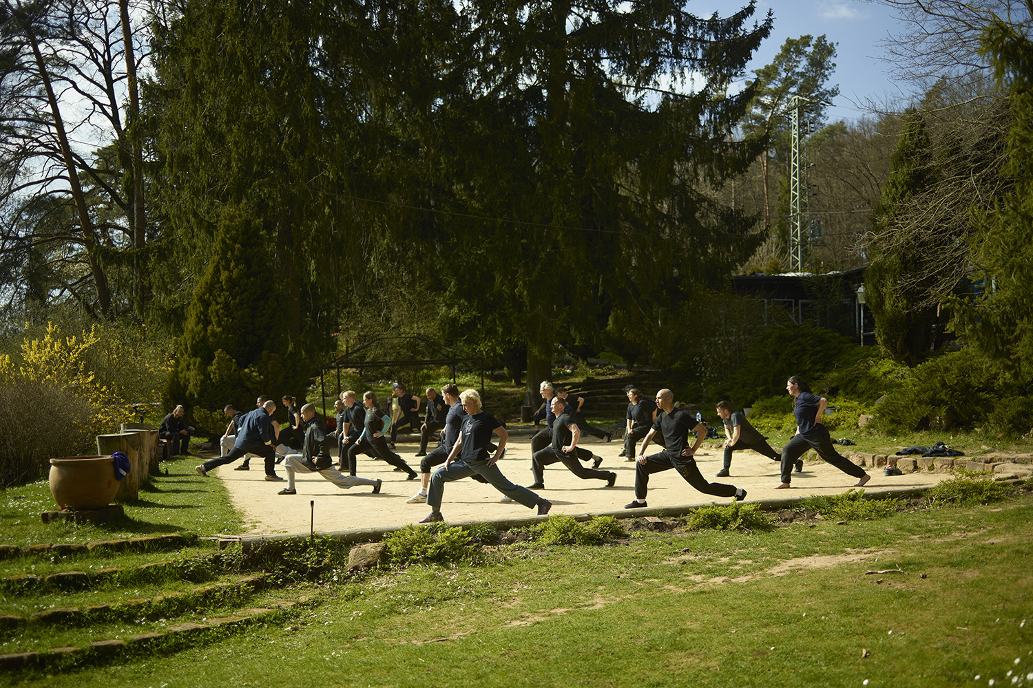 Morning routine: the disciples have a strictly structured daily plan