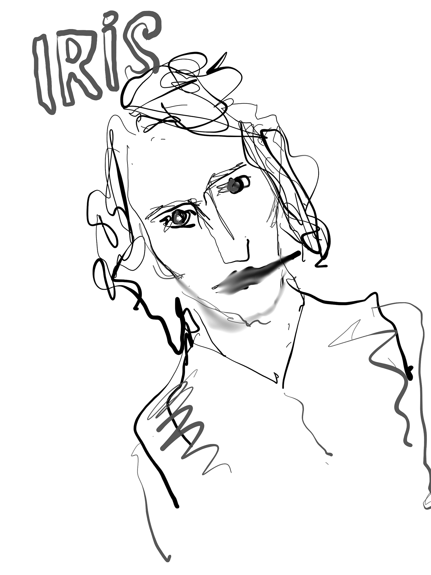 One of Bono’s illustrations from his memoir, Surrender: 40 Songs, One Story.