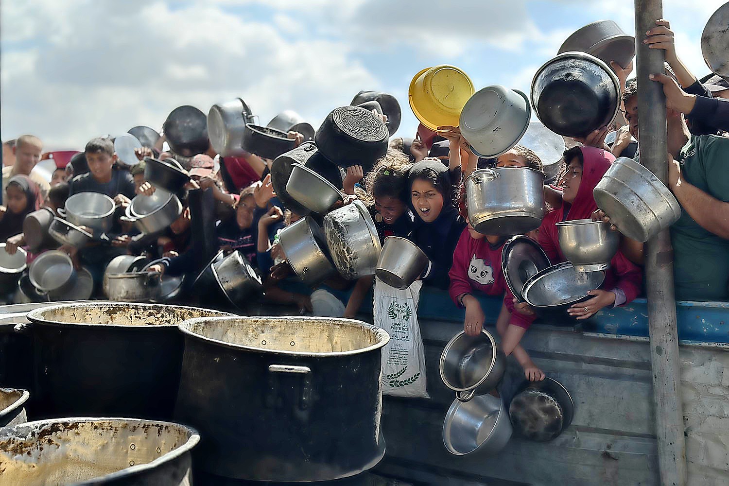 ‘Not a crumb left’: Gaza fears new military push as Israeli aid blockade bites