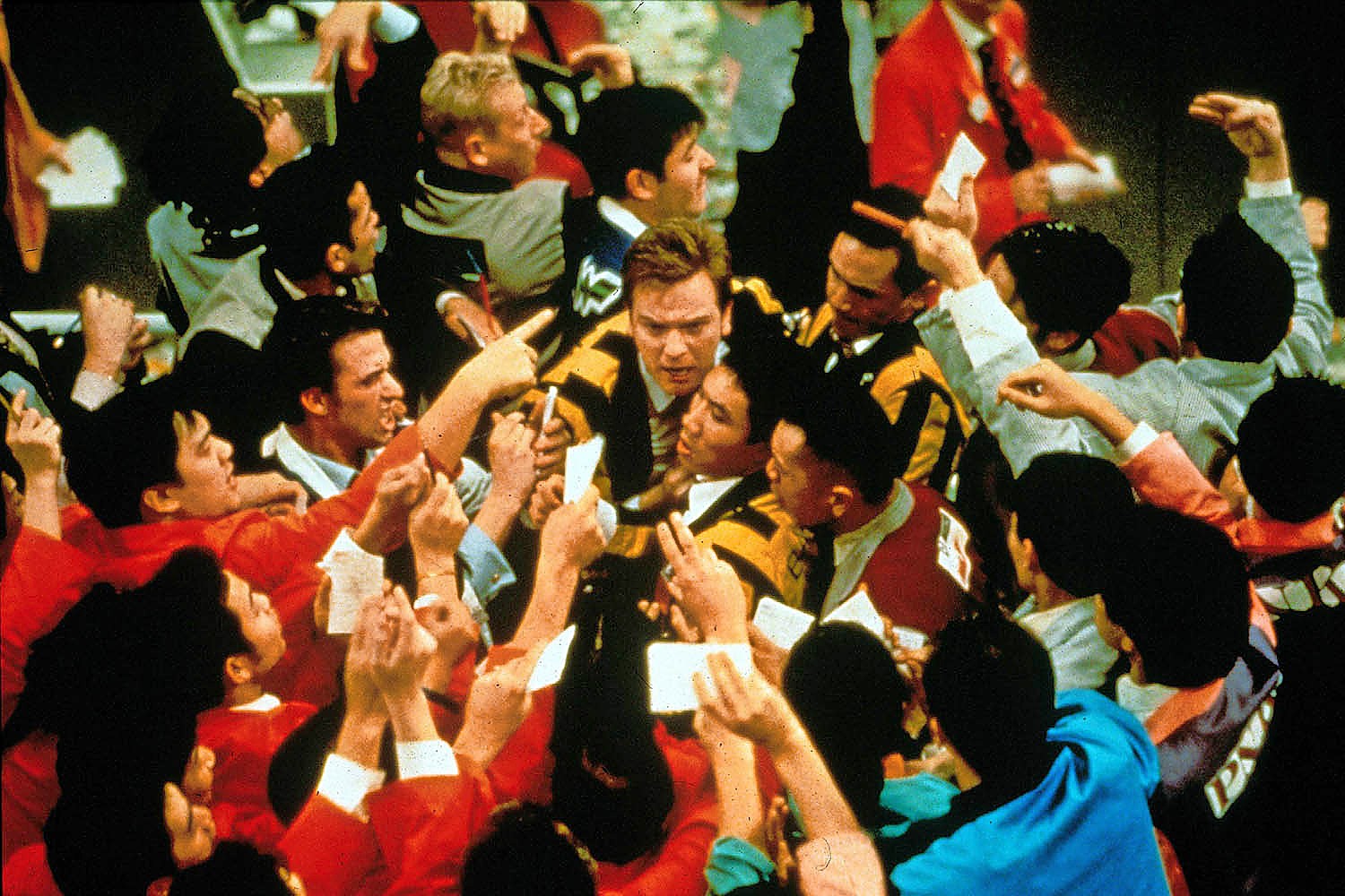 Ewan McGregor as Leeson in 1999 film Rogue Trader