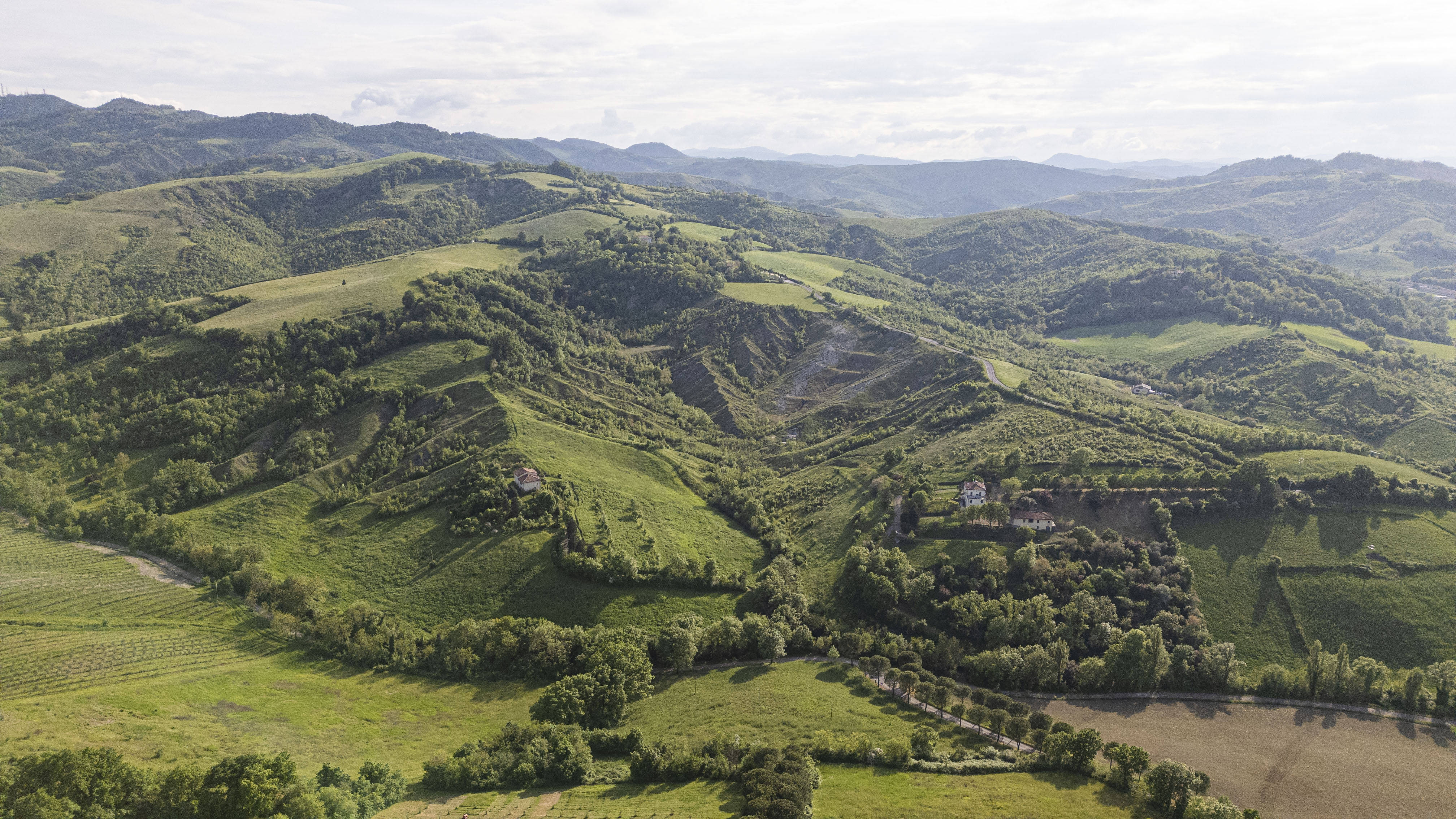 Soaking up the view: the Palazzo di Varignana is set in rolling countryside in Emilia-Romagna
