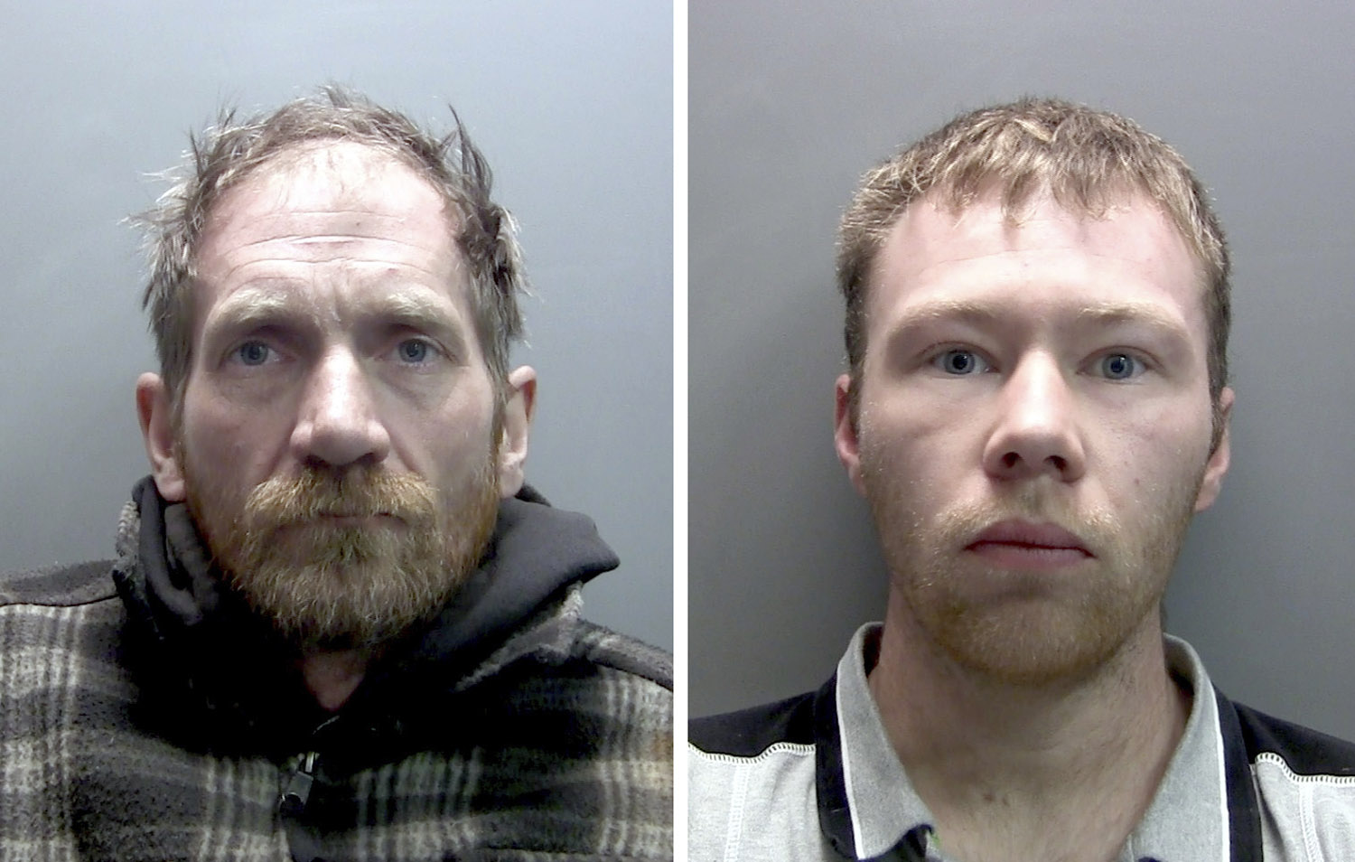 Daniel Graham, left, and Adam Carruthers