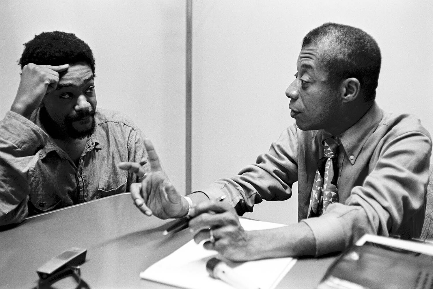 James Baldwin interviews Black Panther chairman Bobby Seale in San Francisco’s City Jail in 1969