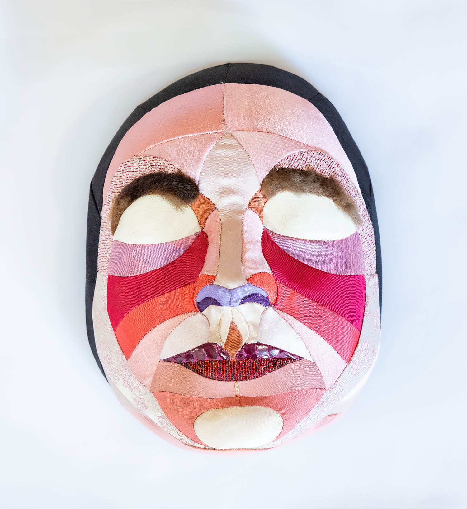 Chadwick’s Face Mask, 1974, made when she was 21. © Estate of Helen Chadwick, Anya Fiáine-Fox