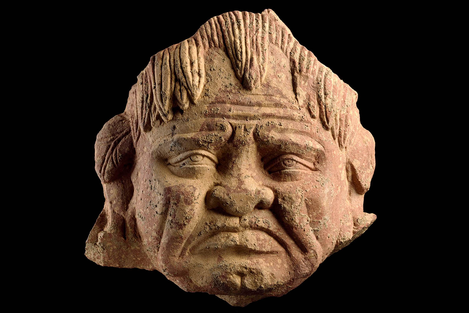 A grimacing yashka, partly inspired by animist nature cults
