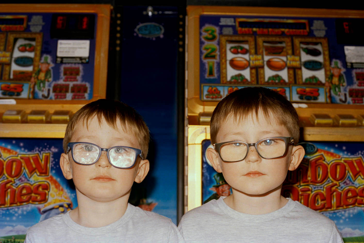 John and Asher, Bournemouth beach, 2021