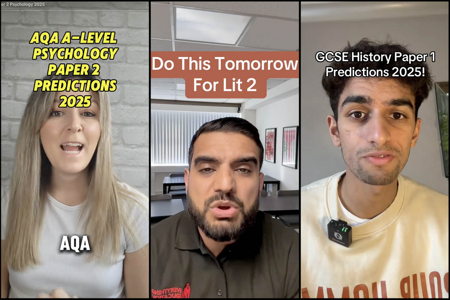 Teenagers warned against TikTok videos that predict exam questions