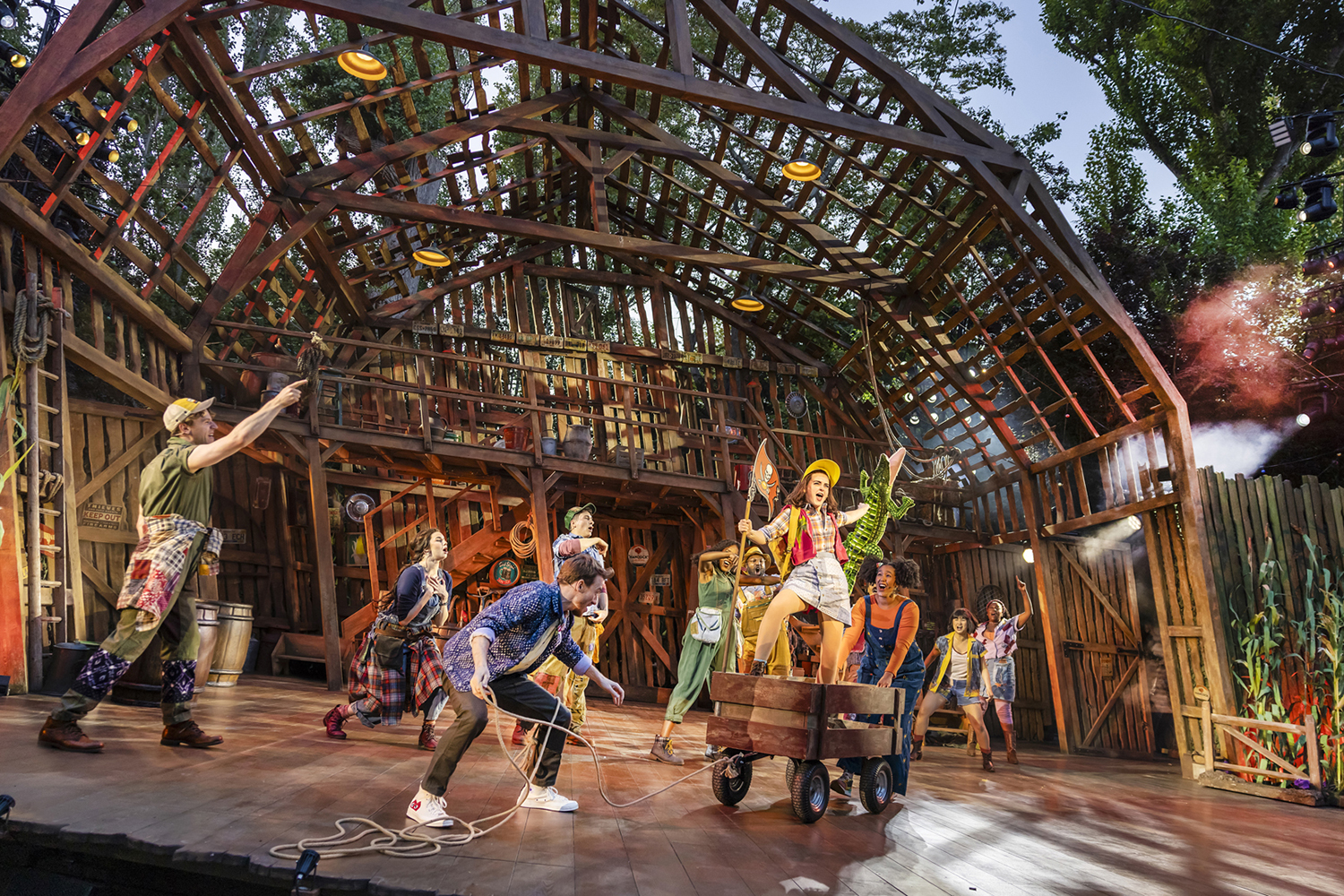 ‘Sincerity hides out in the songs’: Shucked at Regent’s Park Open Air theatre