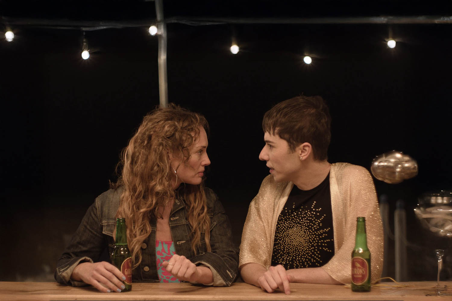 Laura Haddock and Ellis Howard in What It Feels Like for a Girl