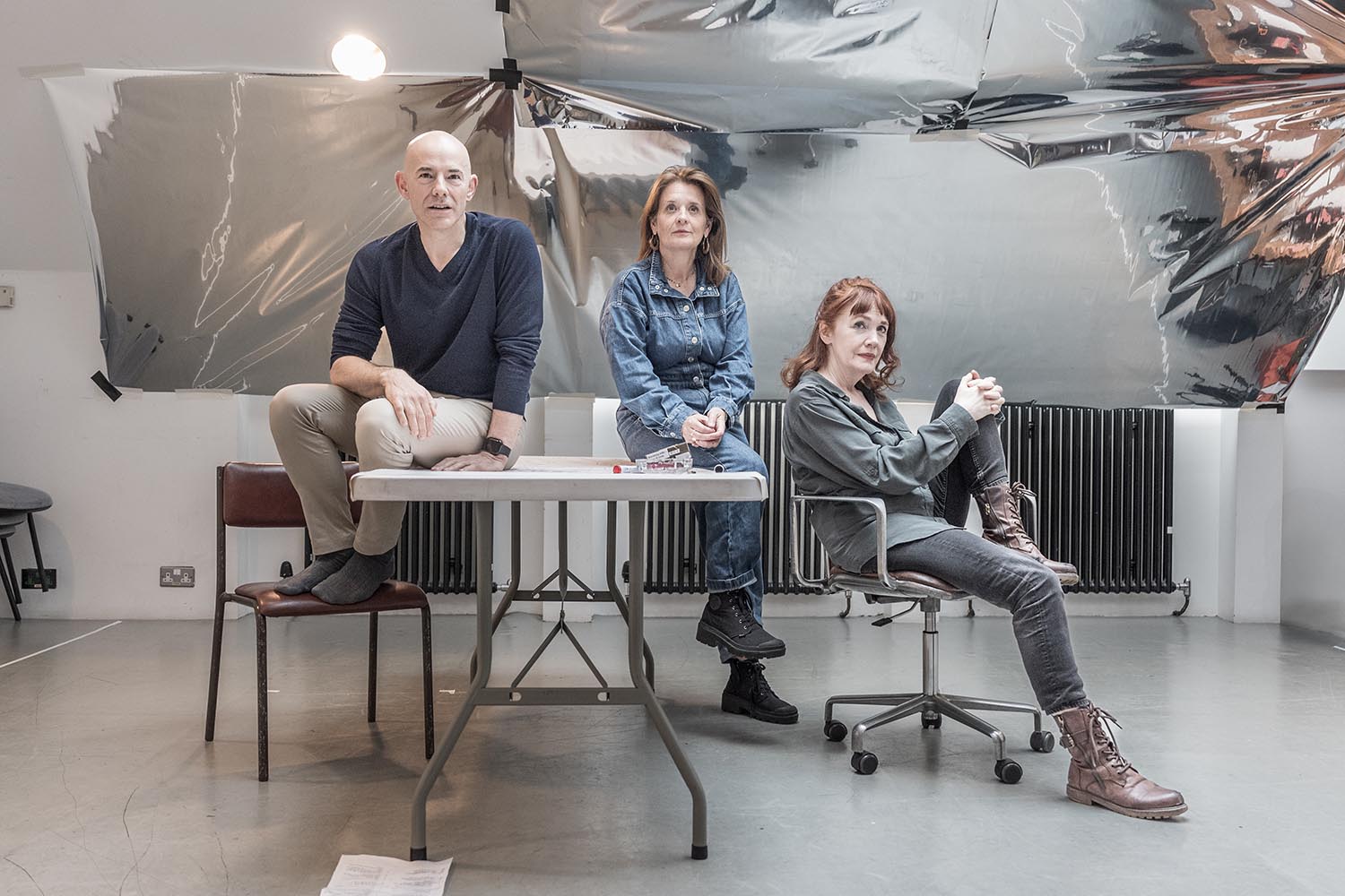 Daniel Evans, Jo McInnes and Madeleine Potter are reprising their roles in 4.48 Psychosis 25 years on