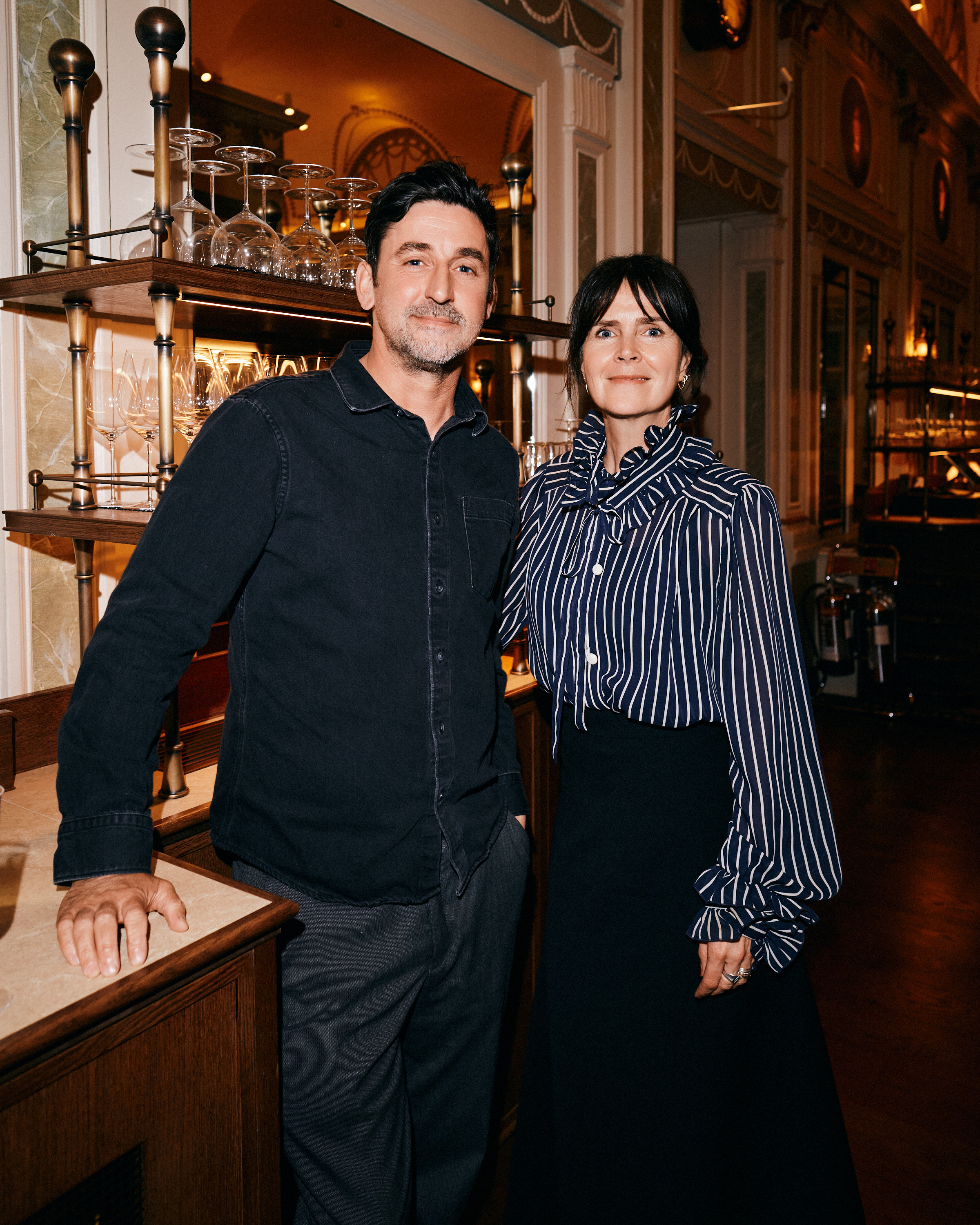 Alex Ritman and Liz Marshall