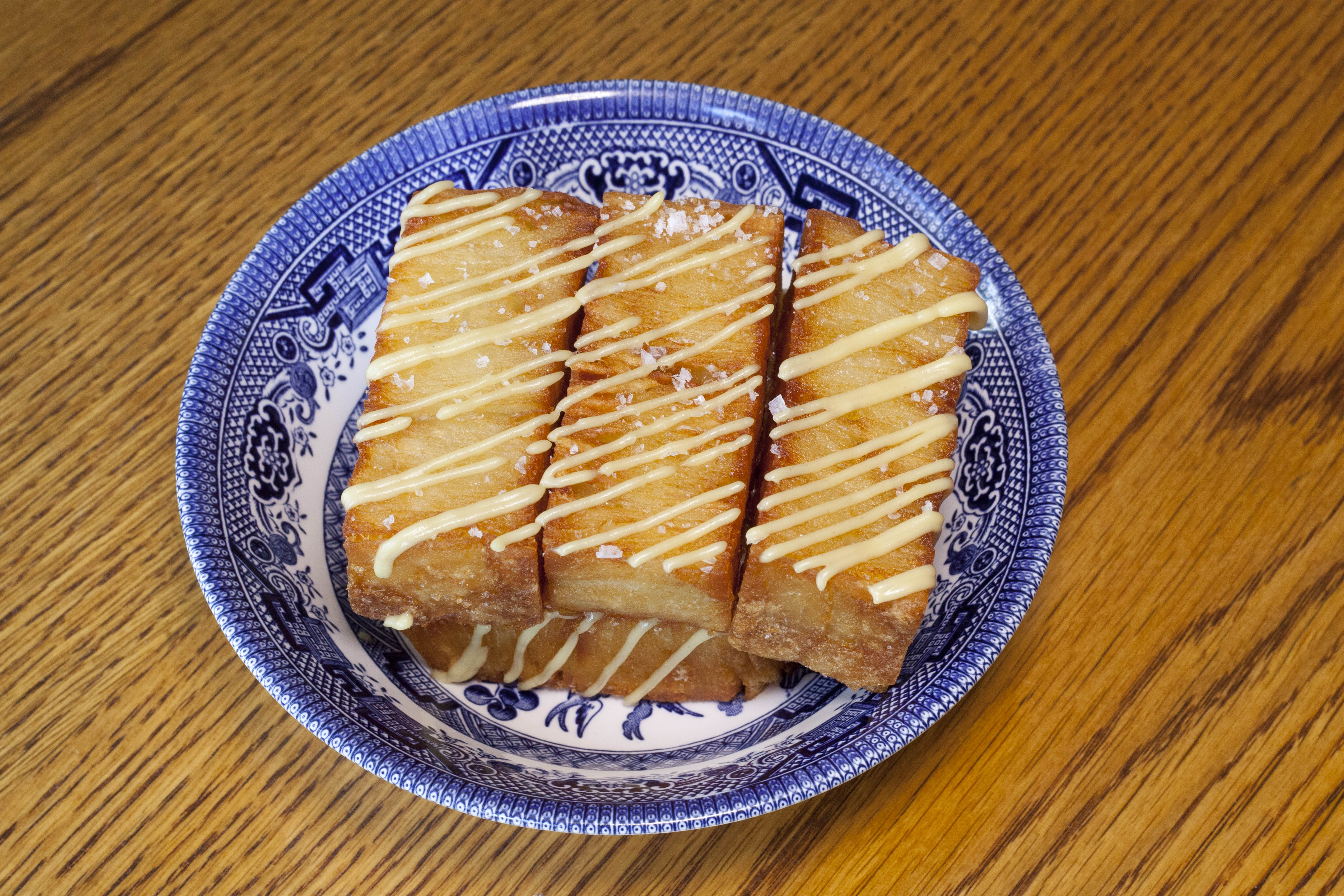 ‘Delectable and delicate’: confit potatoes