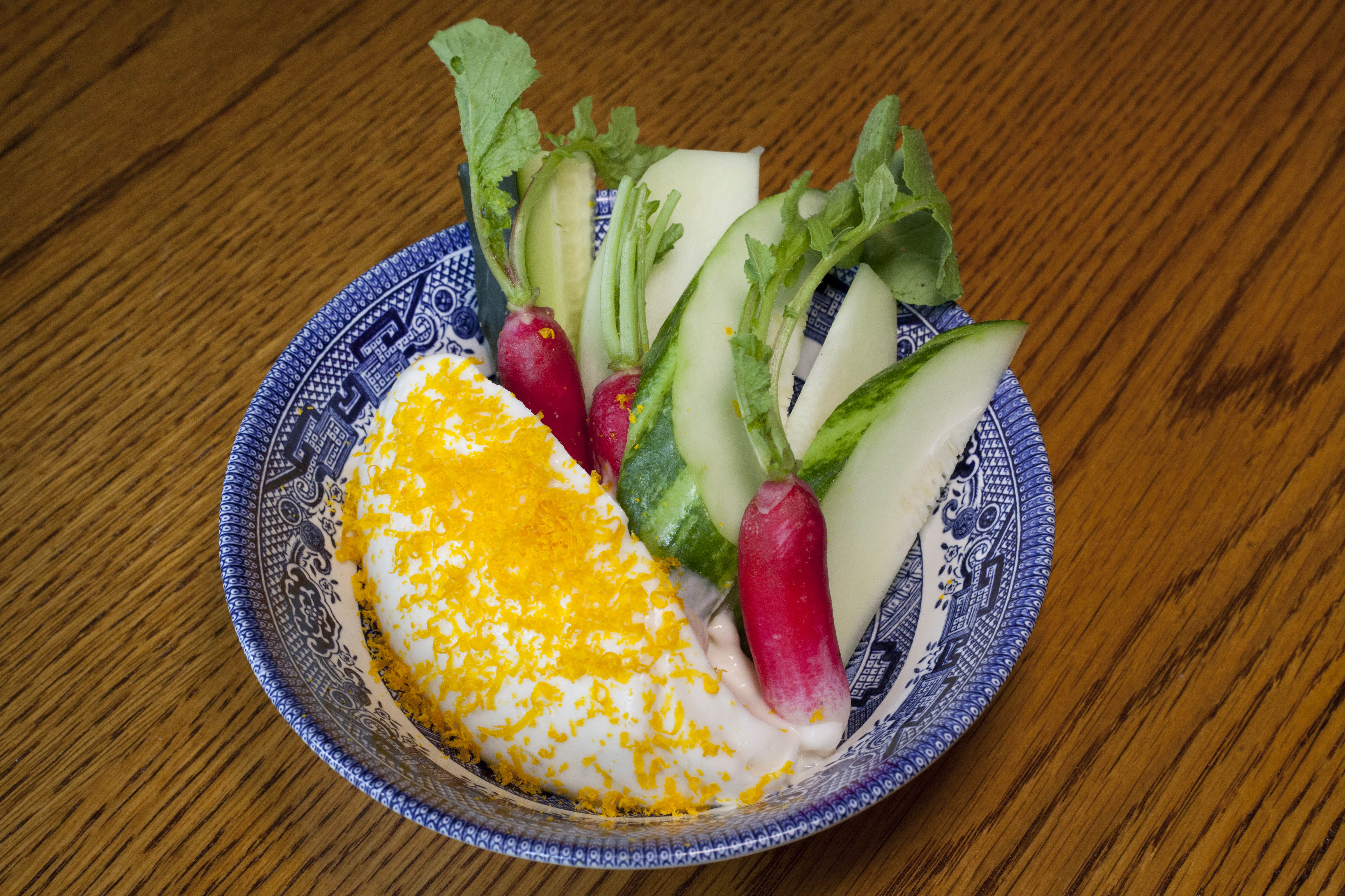 ‘Cold and crisp’: smoked cod roe
