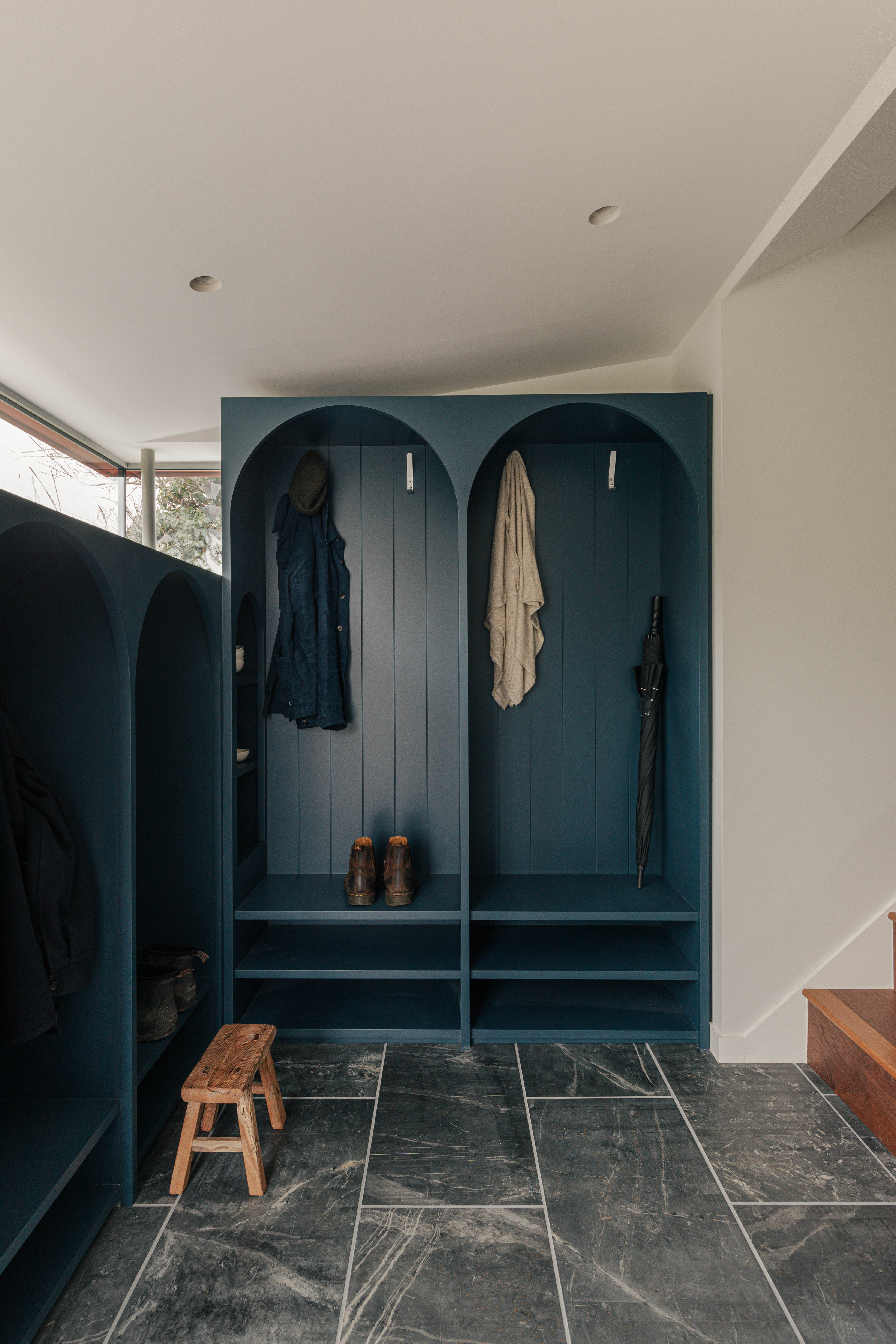Arches are used throughout, a nod to the original design
