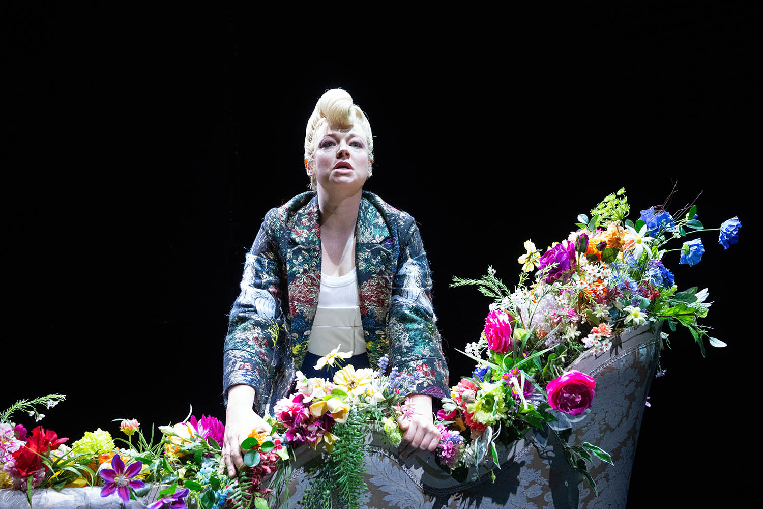 A feat of shape-shifting from Sarah Snook, who takes on all 26 roles in The Picture of Dorian Gray